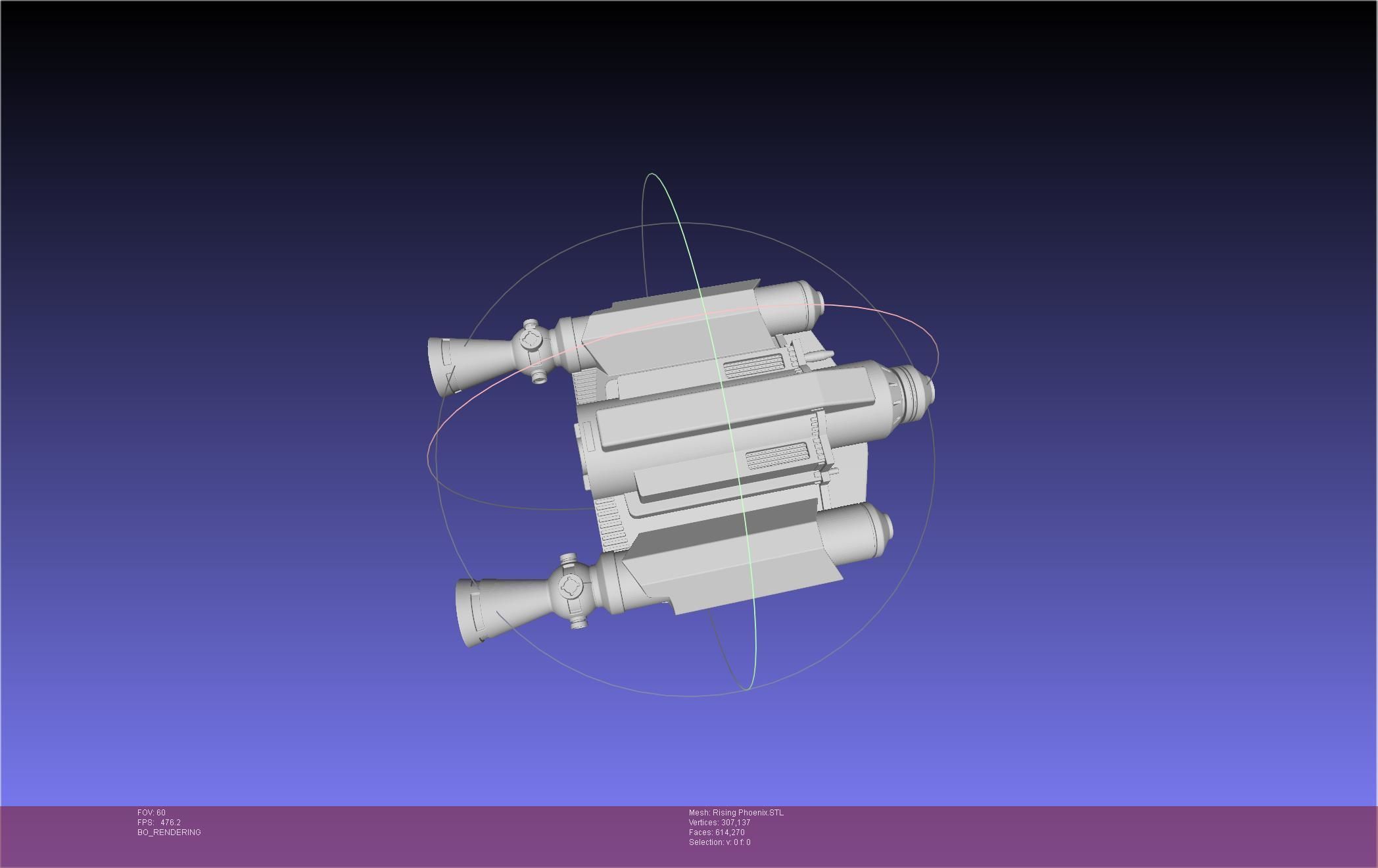 Star Wars The Mandalorian Rising Phoenix Jetpack 3D print model_53