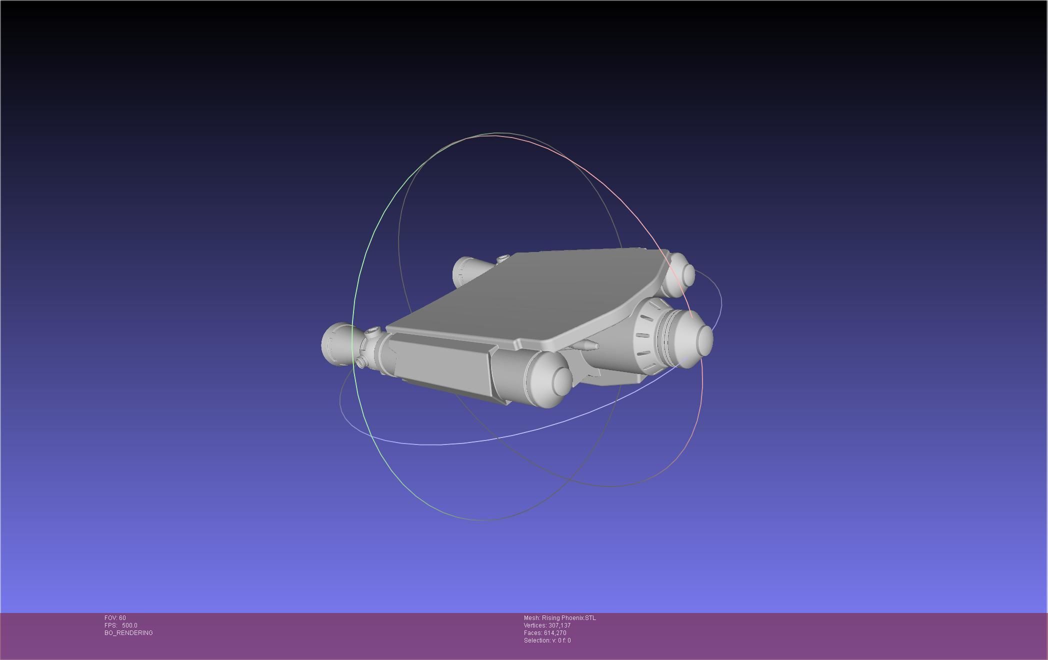 Star Wars The Mandalorian Rising Phoenix Jetpack 3D print model_83