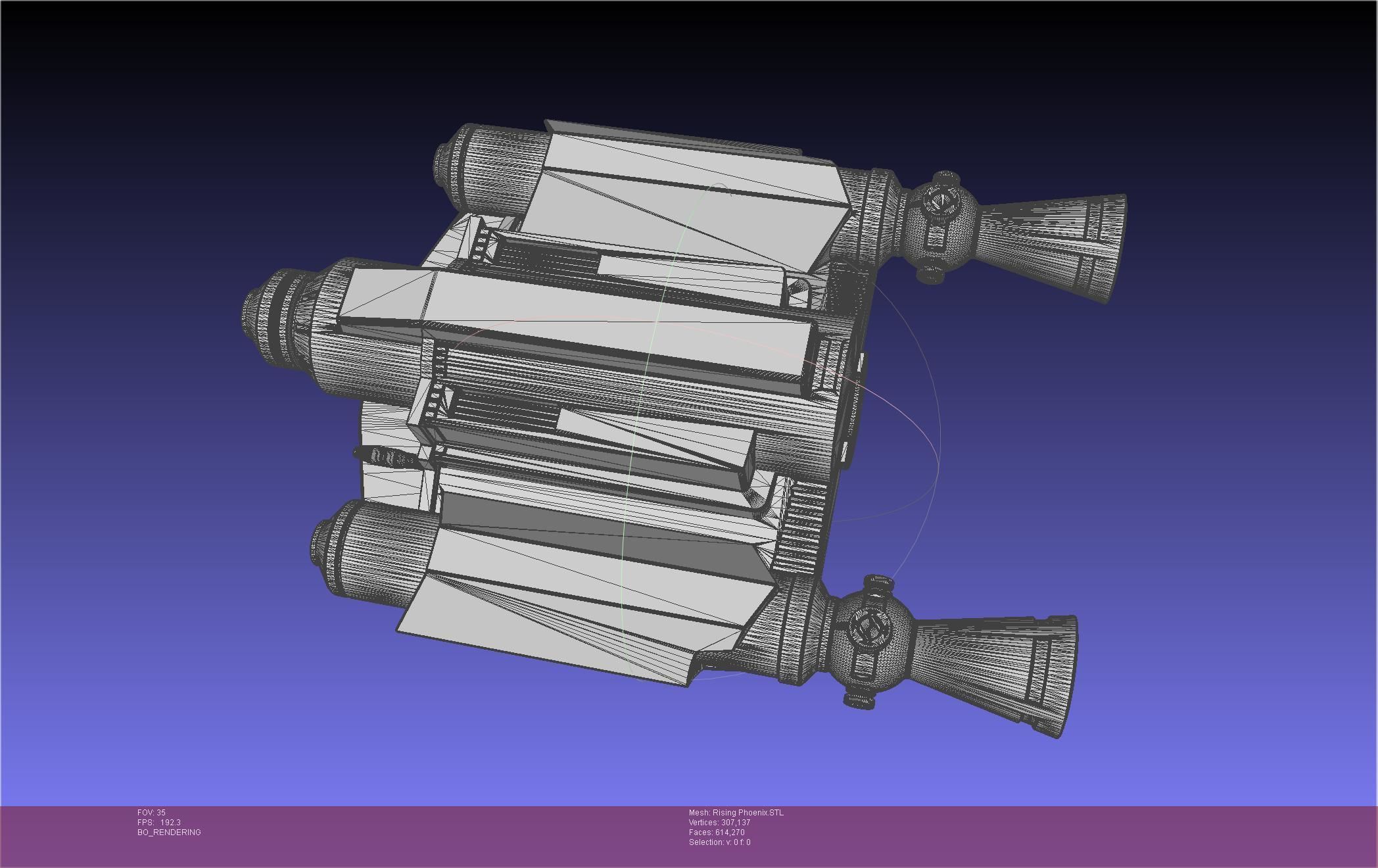 Star Wars The Mandalorian Rising Phoenix Jetpack 3D print model_133