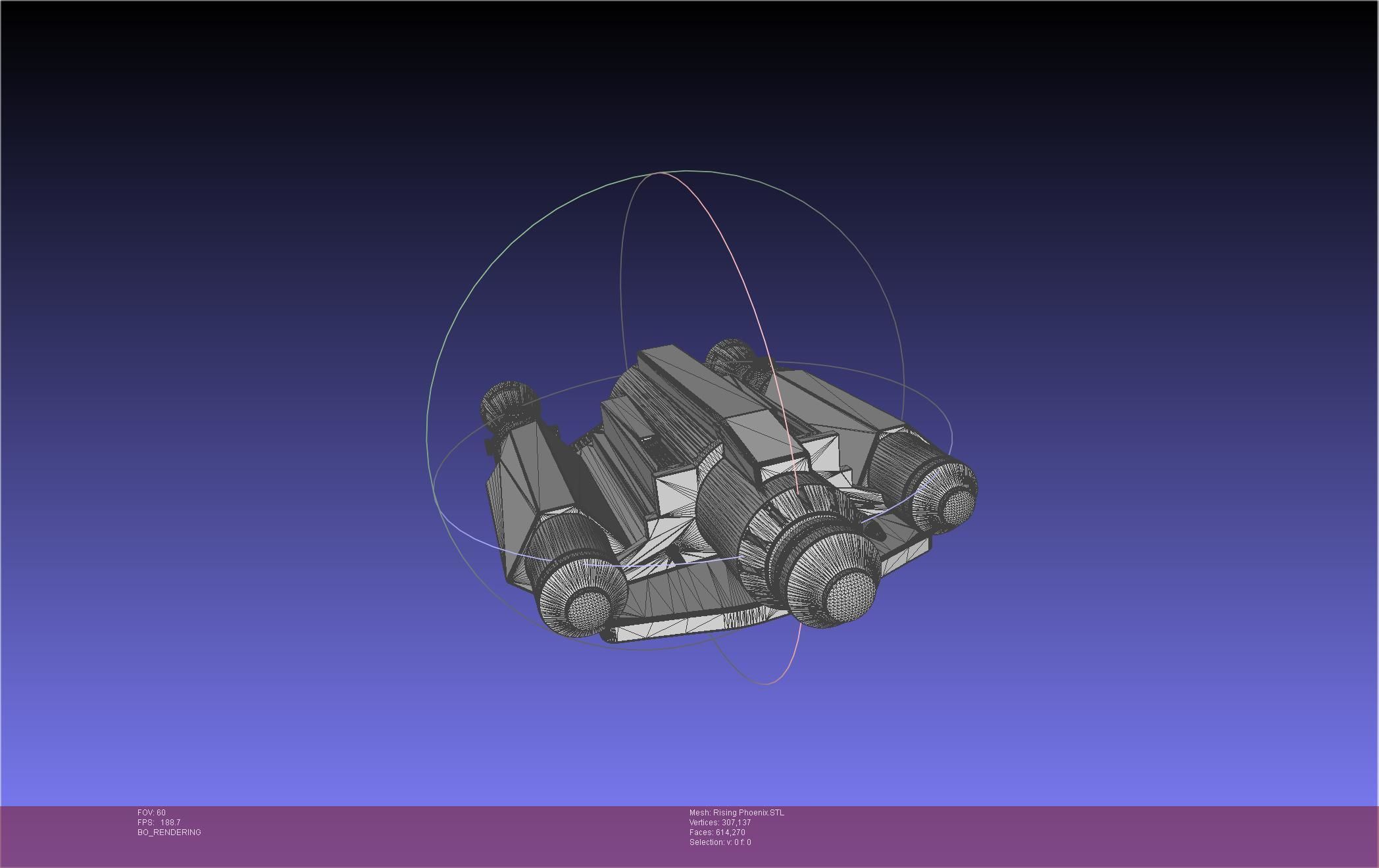 Star Wars The Mandalorian Rising Phoenix Jetpack 3D print model_109
