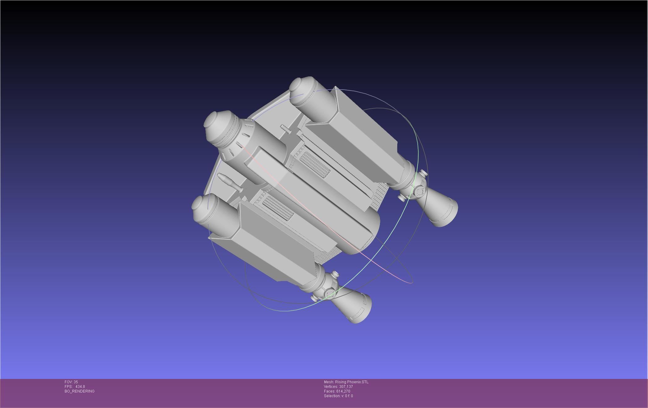 Star Wars The Mandalorian Rising Phoenix Jetpack 3D print model_127