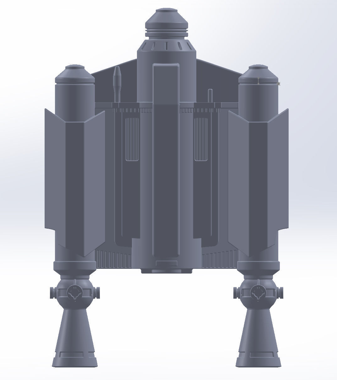 Star Wars The Mandalorian Rising Phoenix Jetpack 3D print model_1