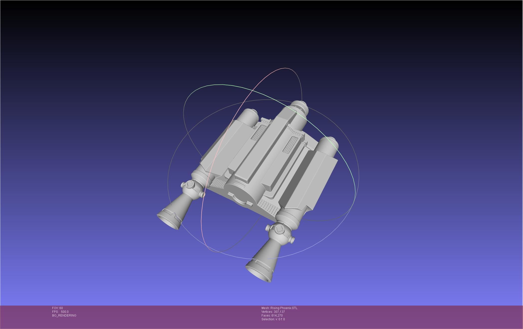 Star Wars The Mandalorian Rising Phoenix Jetpack 3D print model_88