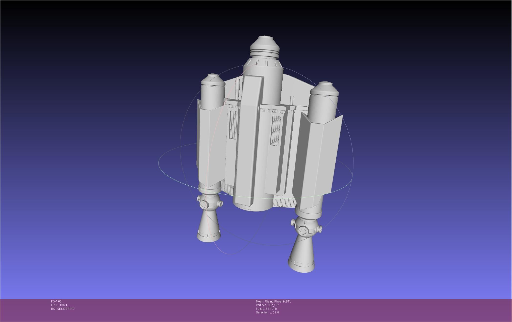Star Wars The Mandalorian Rising Phoenix Jetpack 3D print model_8