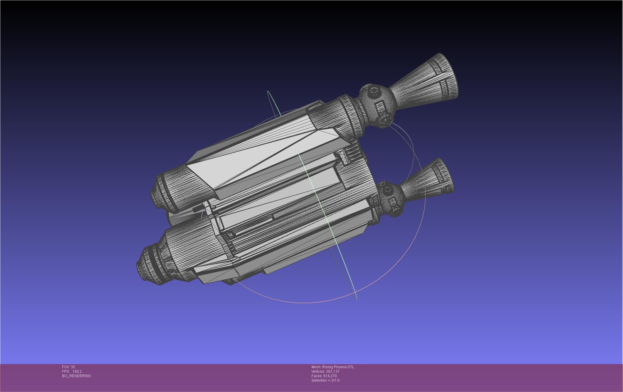 Star Wars The Mandalorian Rising Phoenix Jetpack 3D print model_143