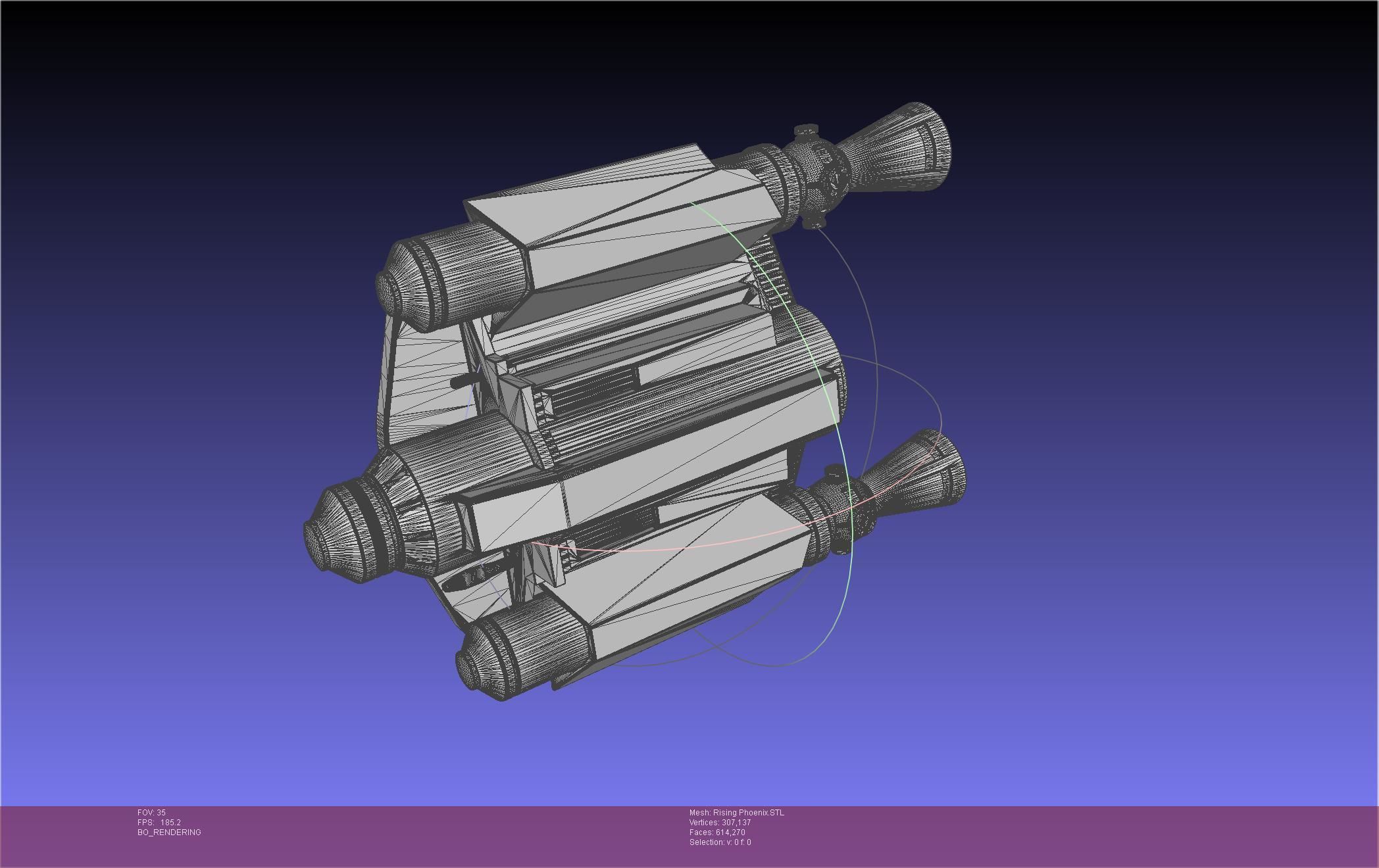 Star Wars The Mandalorian Rising Phoenix Jetpack 3D print model_144