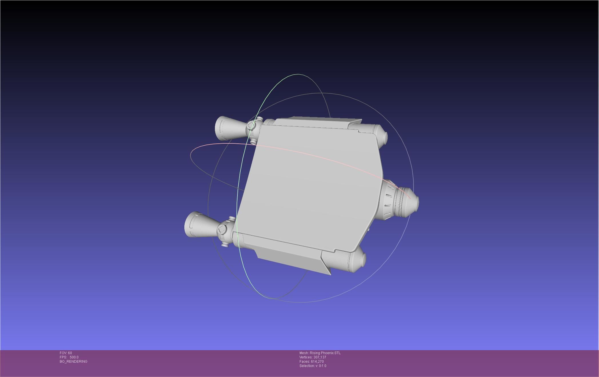 Star Wars The Mandalorian Rising Phoenix Jetpack 3D print model_82