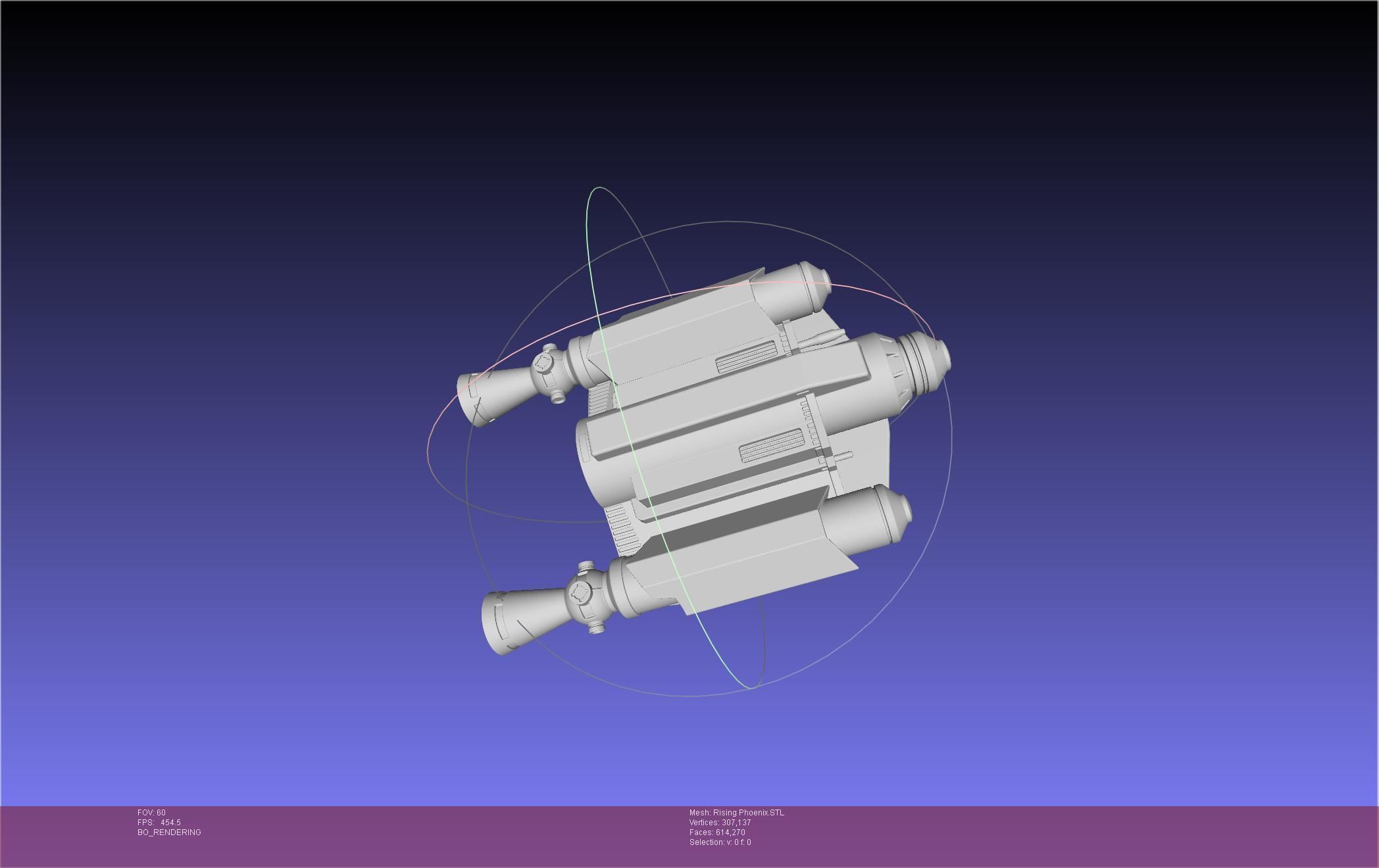Star Wars The Mandalorian Rising Phoenix Jetpack 3D print model_86