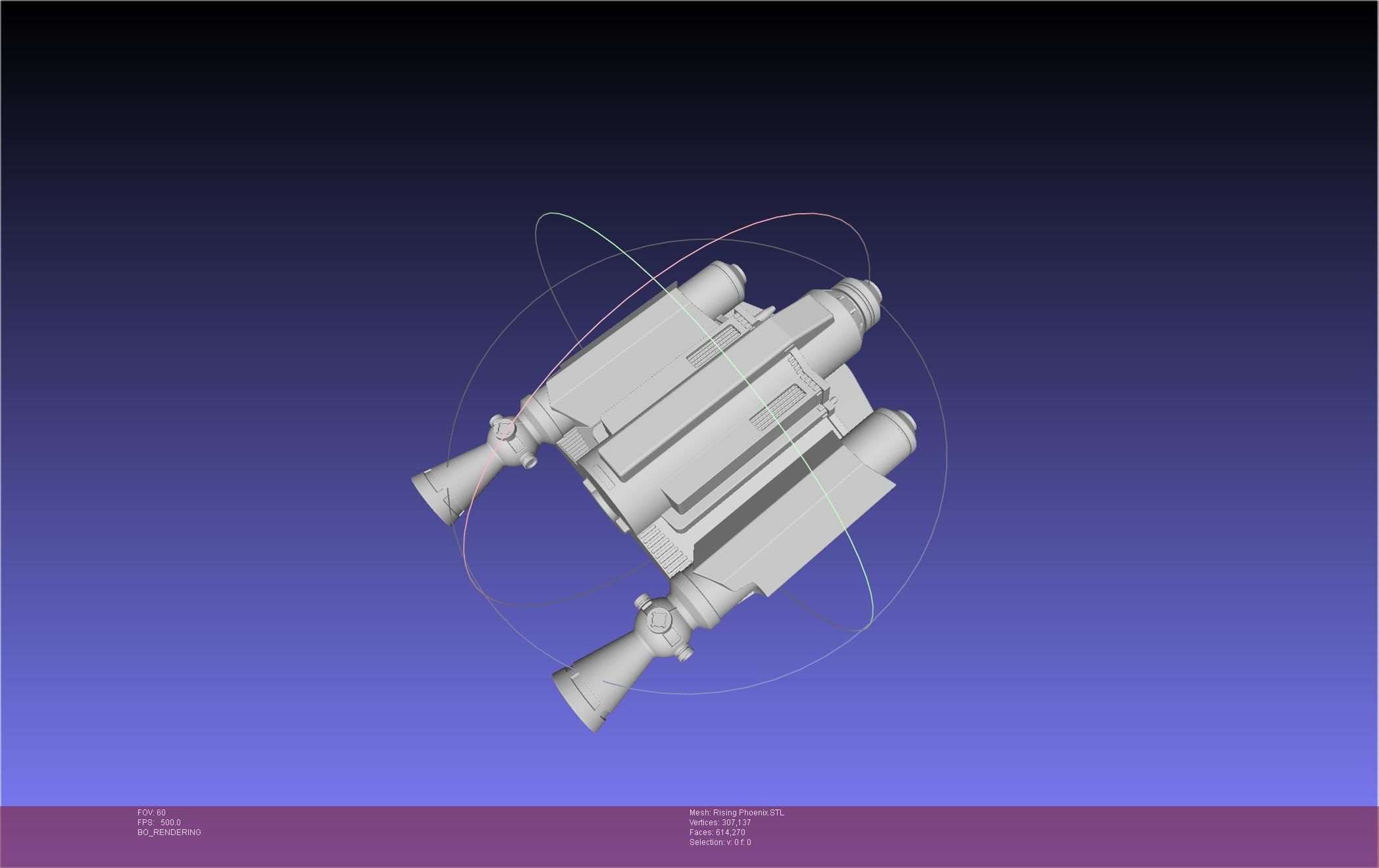 Star Wars The Mandalorian Rising Phoenix Jetpack 3D print model_29