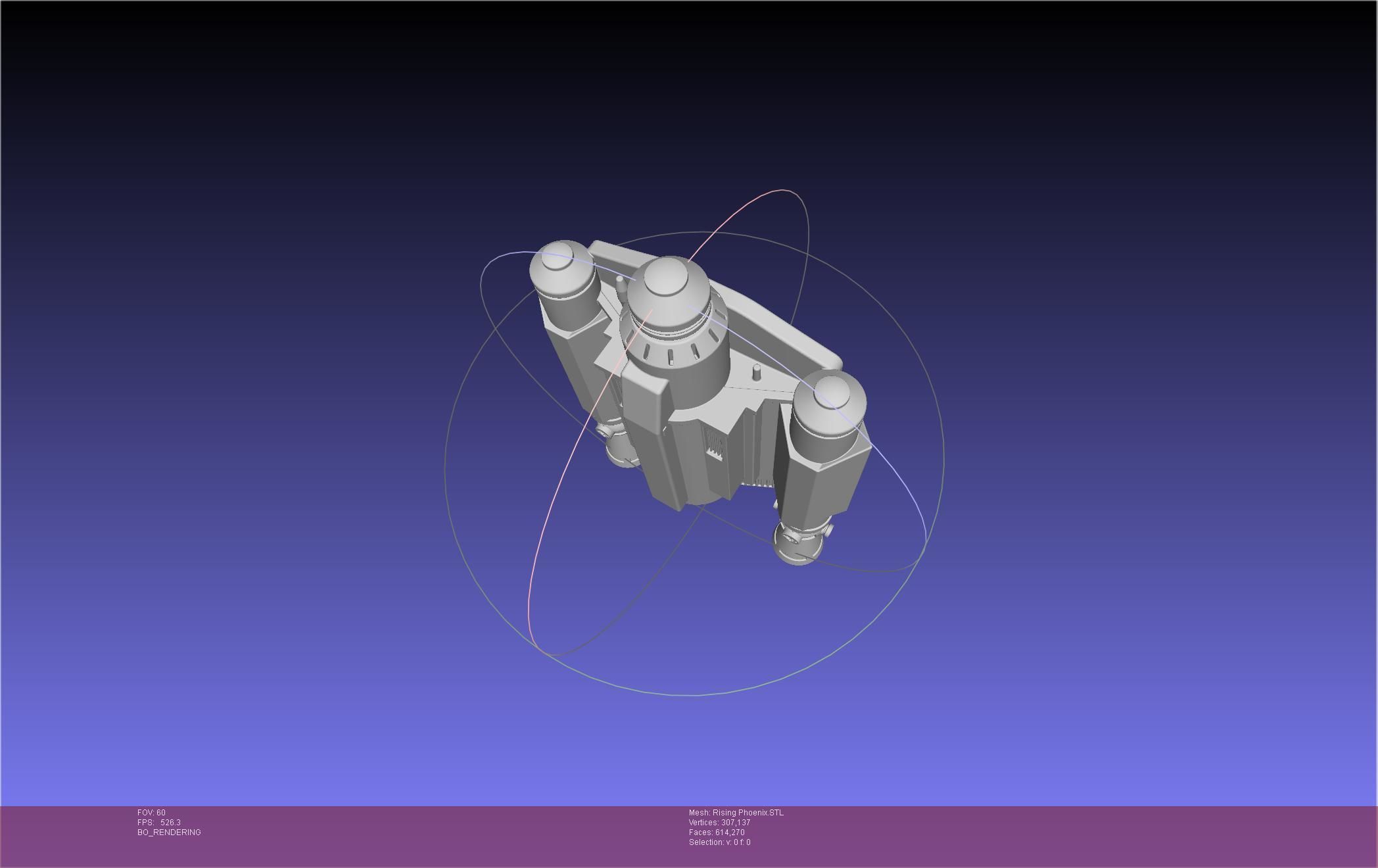 Star Wars The Mandalorian Rising Phoenix Jetpack 3D print model_24