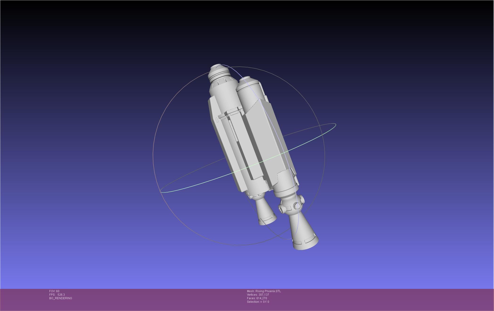 Star Wars The Mandalorian Rising Phoenix Jetpack 3D print model_57