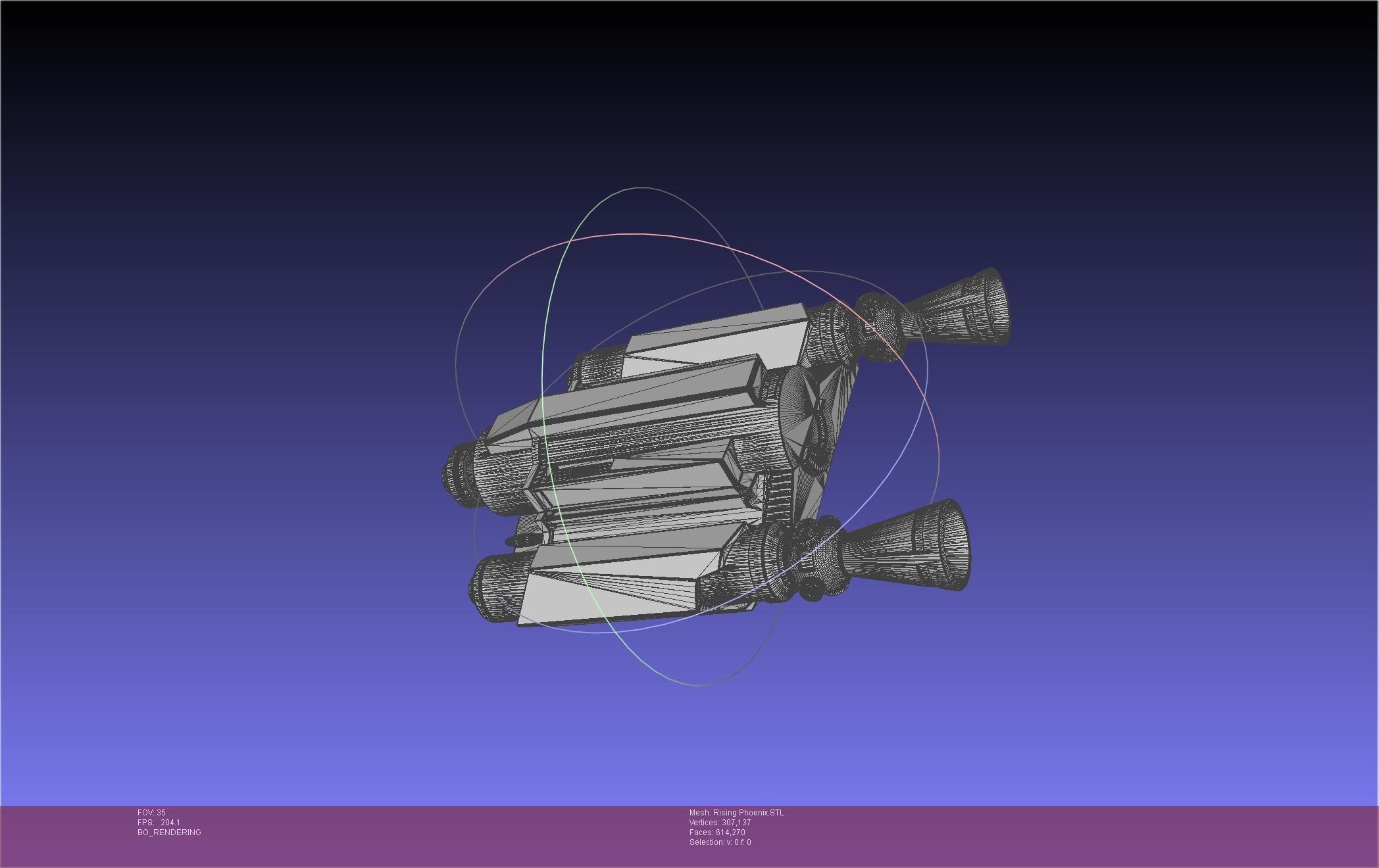 Star Wars The Mandalorian Rising Phoenix Jetpack 3D print model_132