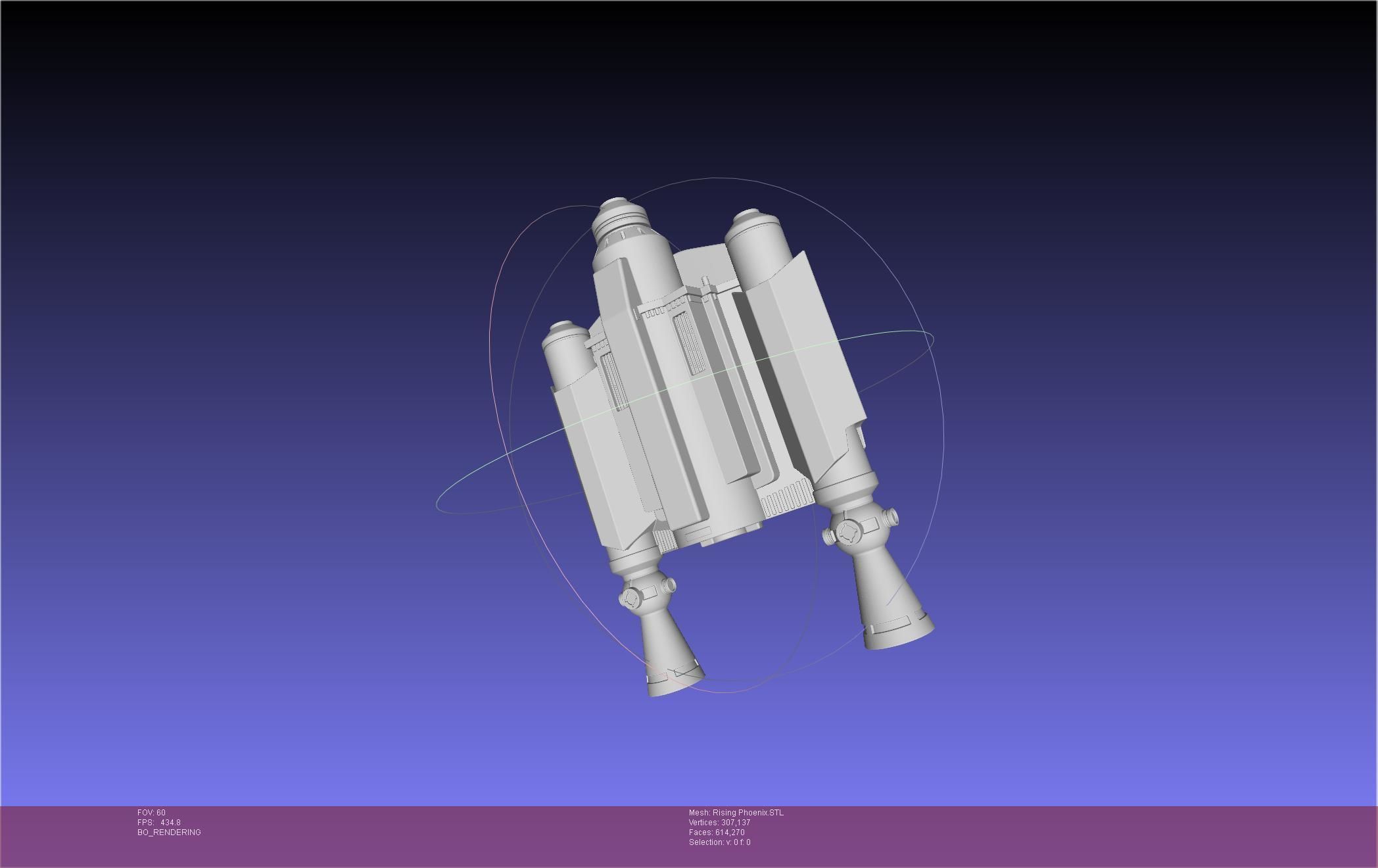 Star Wars The Mandalorian Rising Phoenix Jetpack 3D print model_58