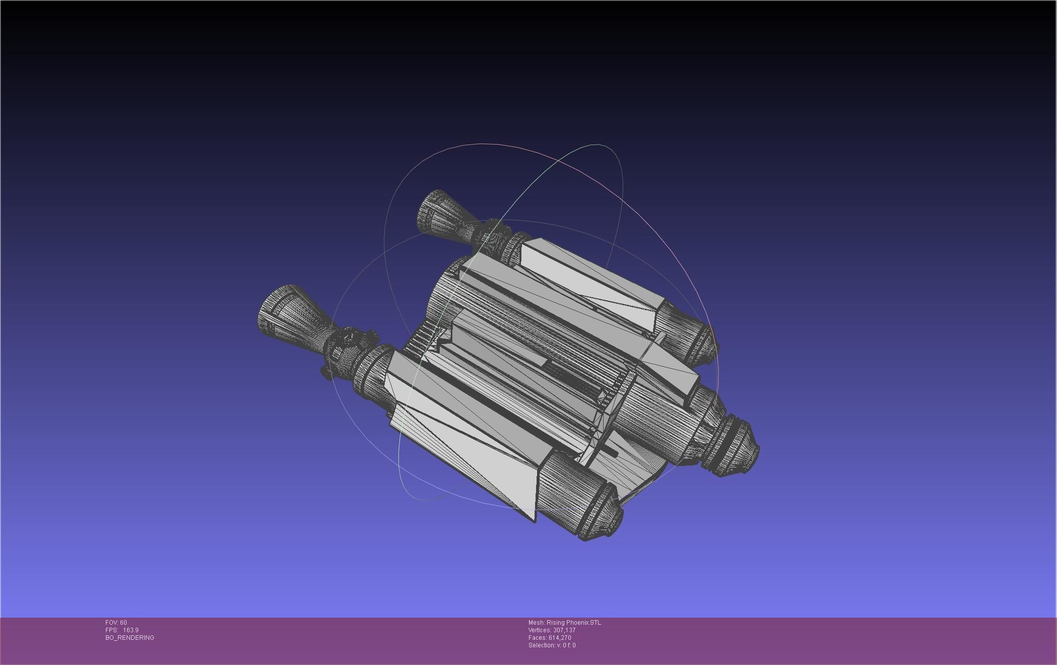Star Wars The Mandalorian Rising Phoenix Jetpack 3D print model_110