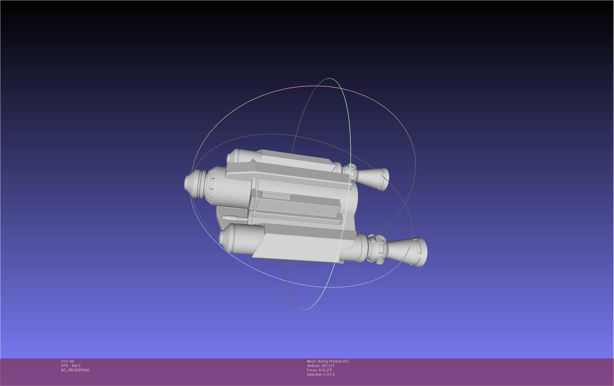 Star Wars The Mandalorian Rising Phoenix Jetpack 3D print model_43