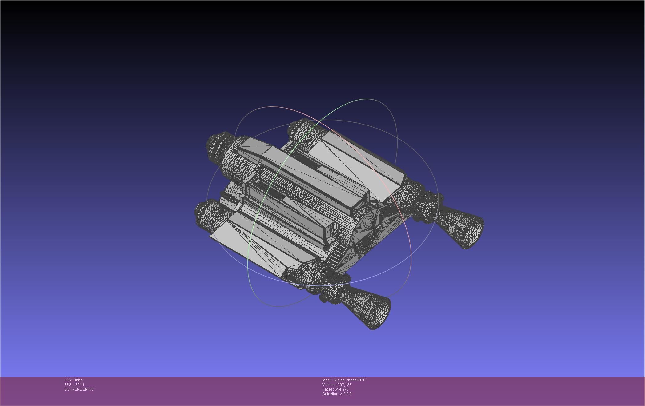 Star Wars The Mandalorian Rising Phoenix Jetpack 3D print model_117