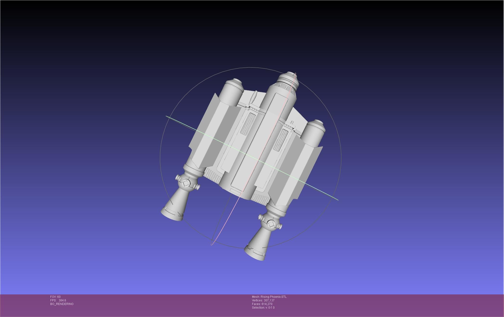 Star Wars The Mandalorian Rising Phoenix Jetpack 3D print model_27