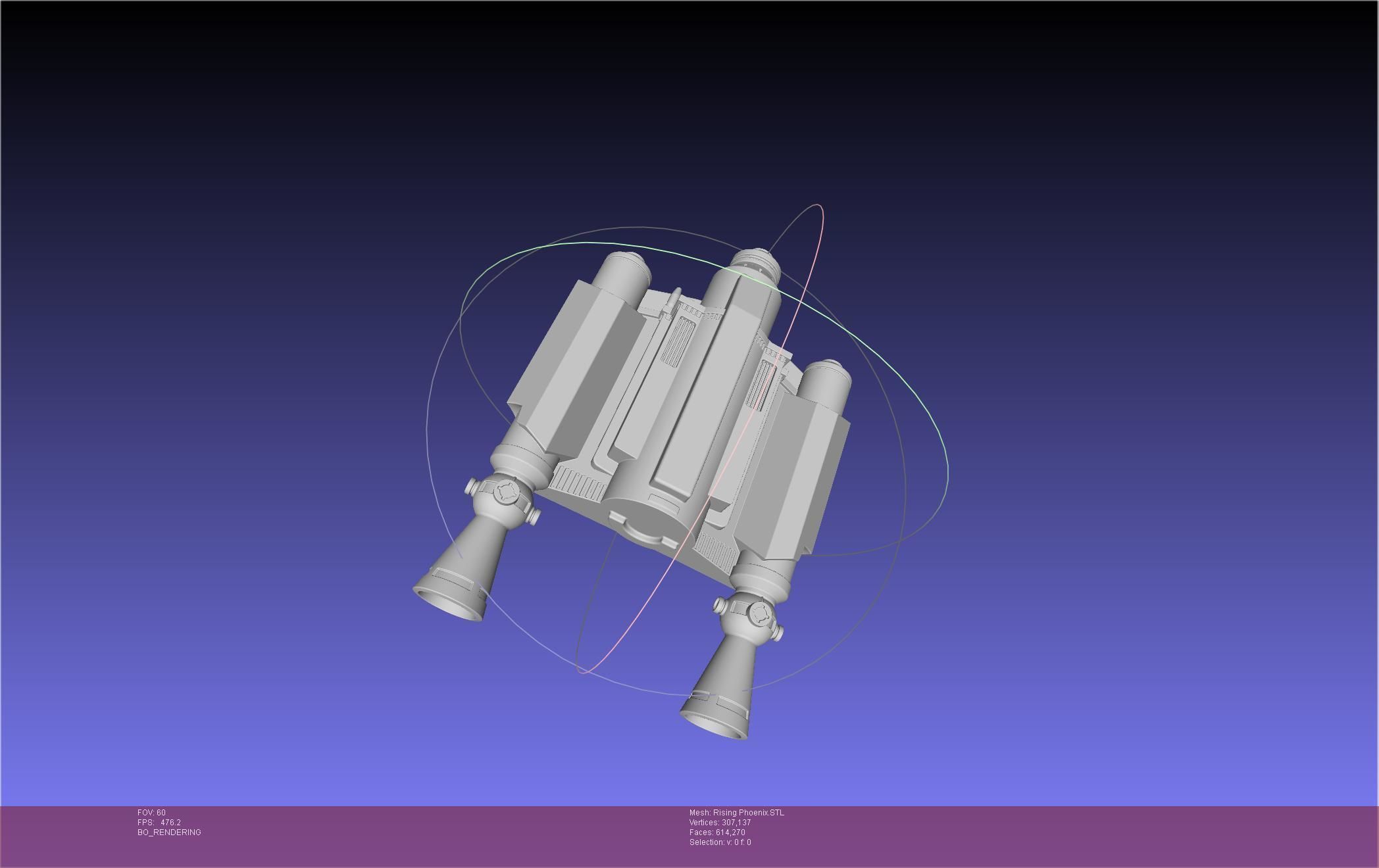 Star Wars The Mandalorian Rising Phoenix Jetpack 3D print model_54