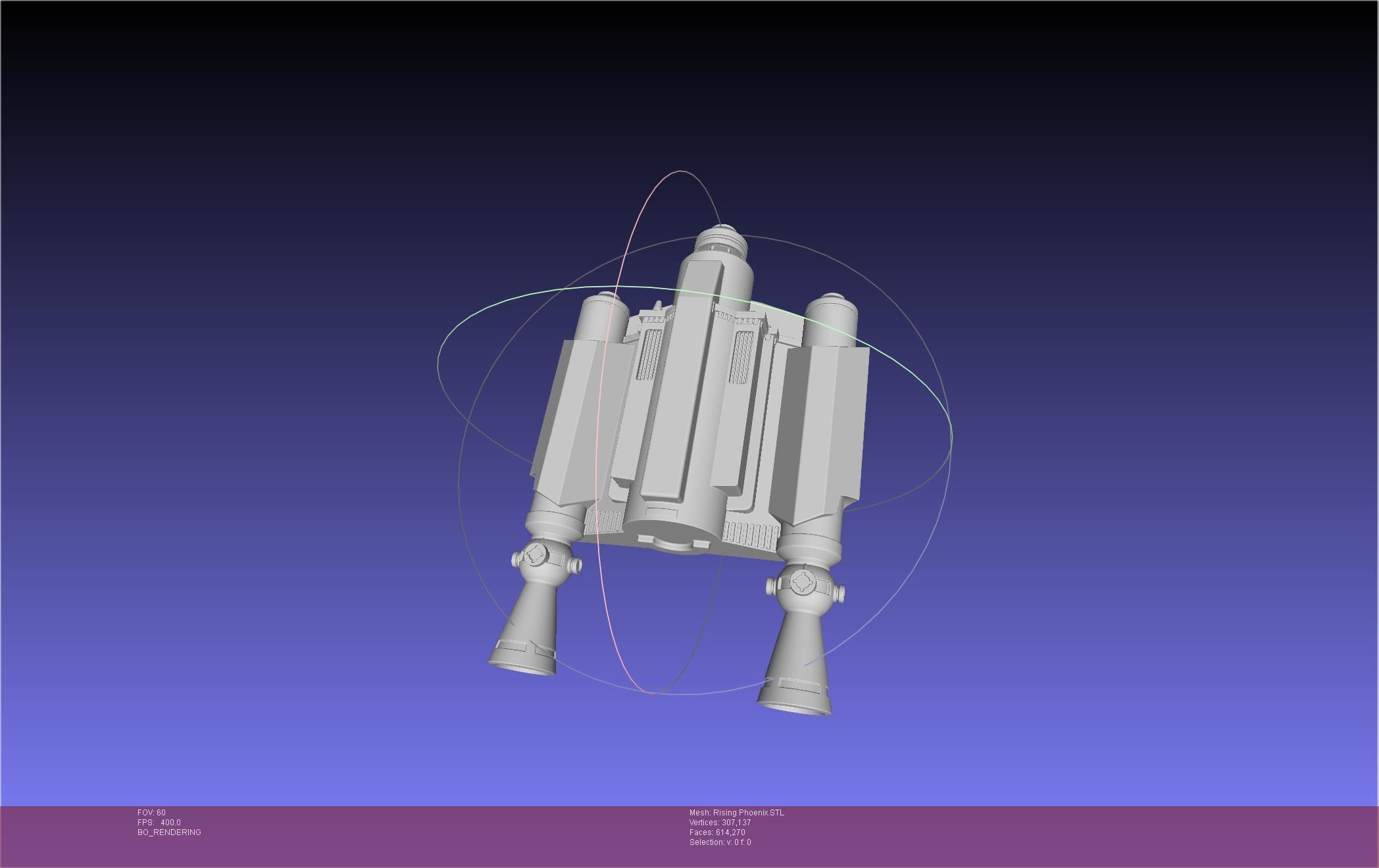 Star Wars The Mandalorian Rising Phoenix Jetpack 3D print model_68