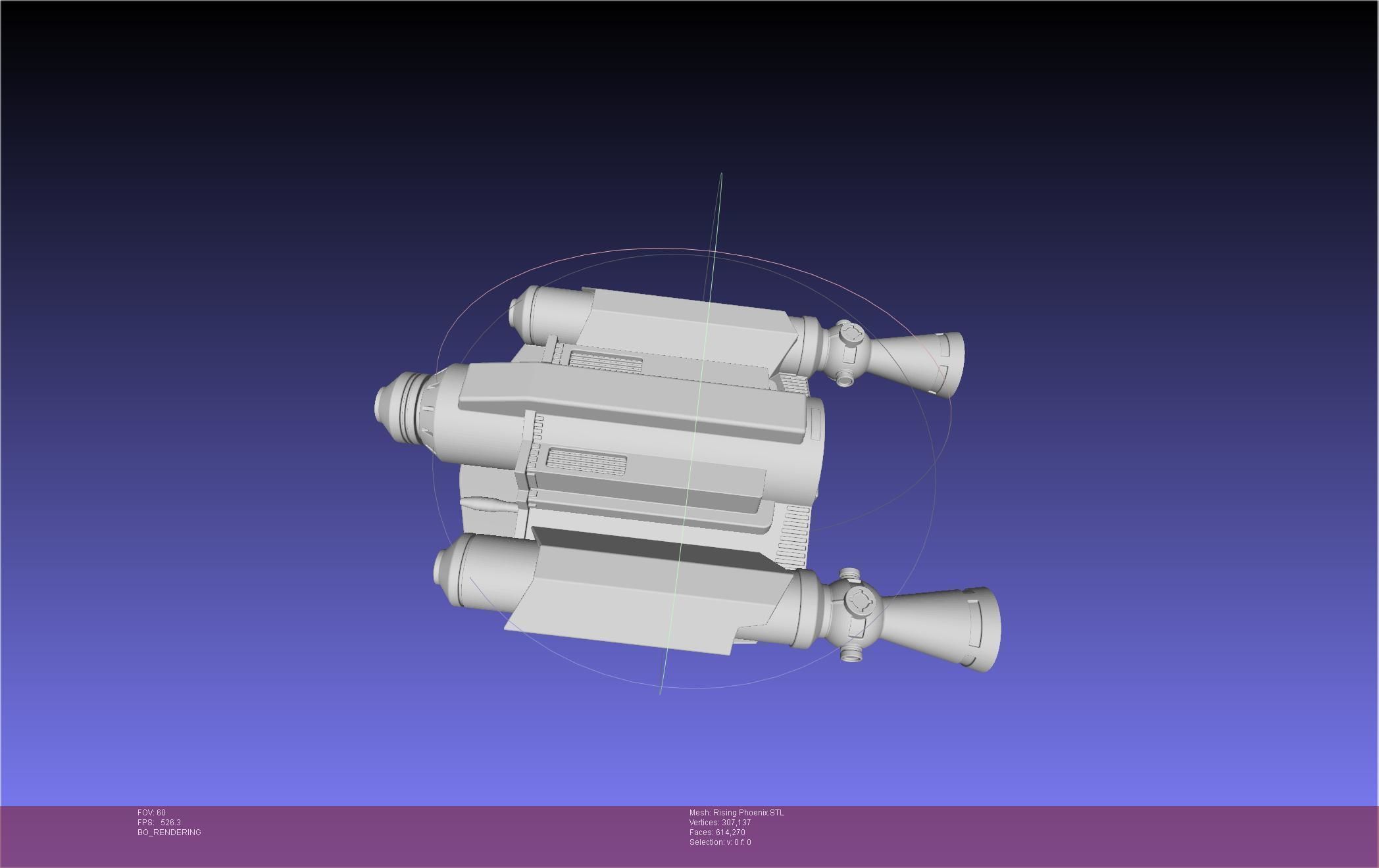 Star Wars The Mandalorian Rising Phoenix Jetpack 3D print model_94