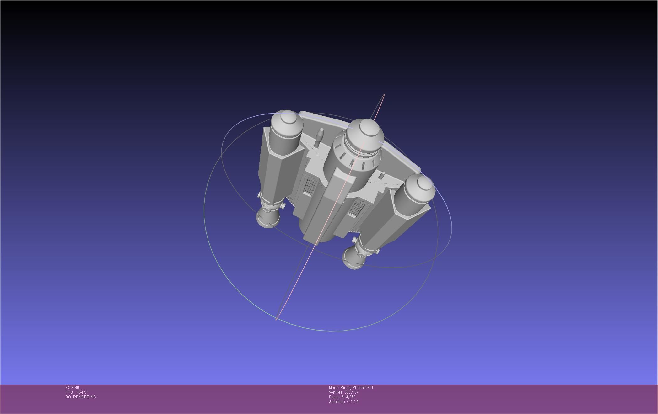 Star Wars The Mandalorian Rising Phoenix Jetpack 3D print model_26