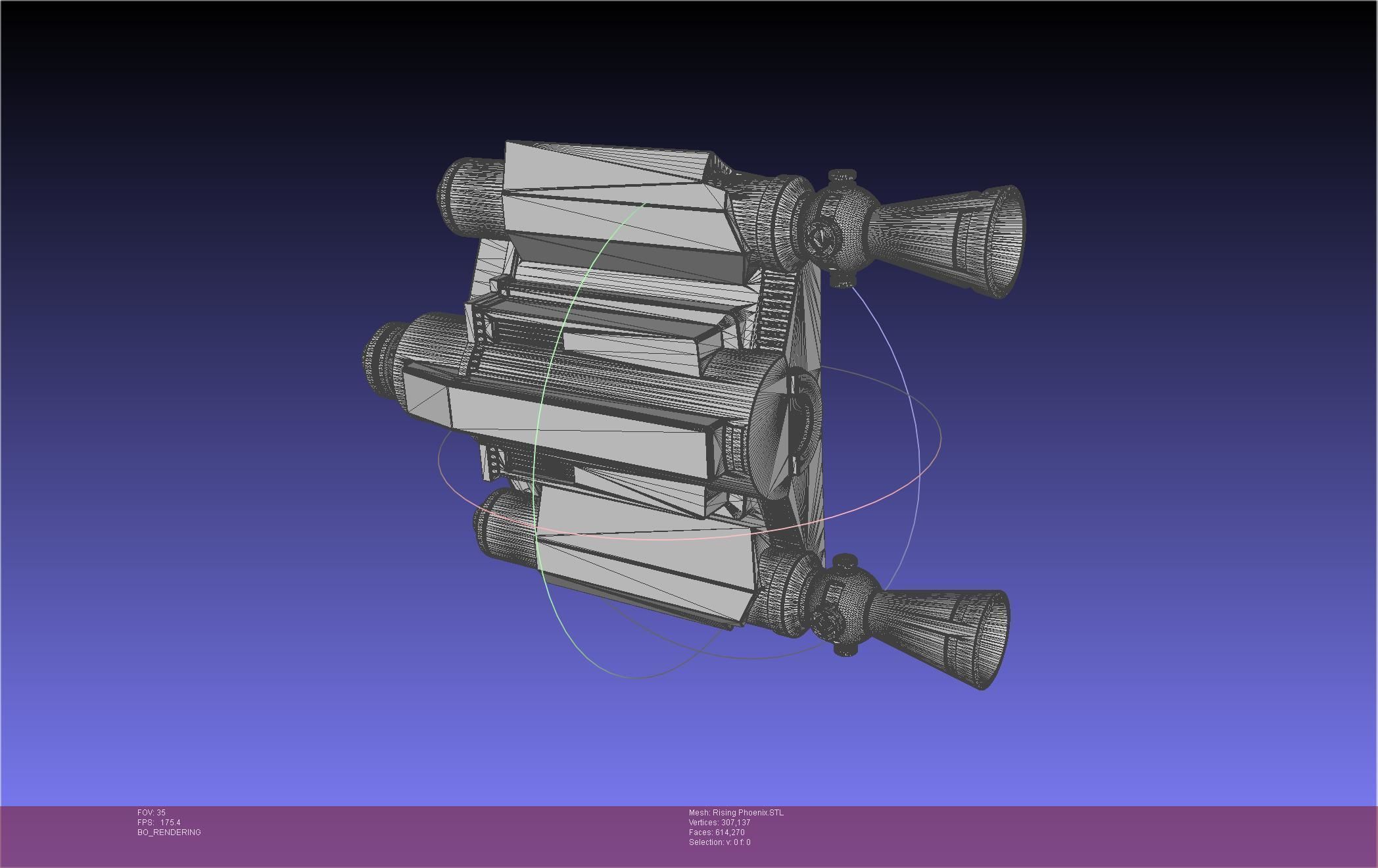 Star Wars The Mandalorian Rising Phoenix Jetpack 3D print model_142