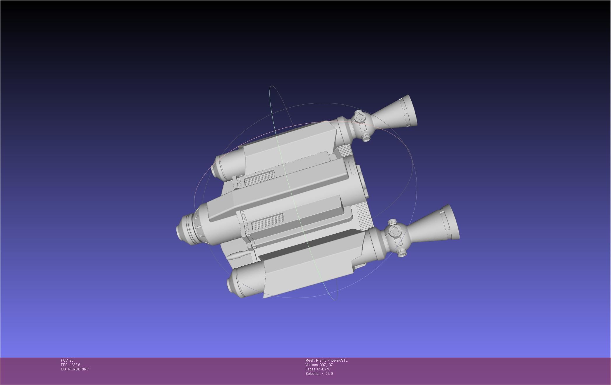Star Wars The Mandalorian Rising Phoenix Jetpack 3D print model_120