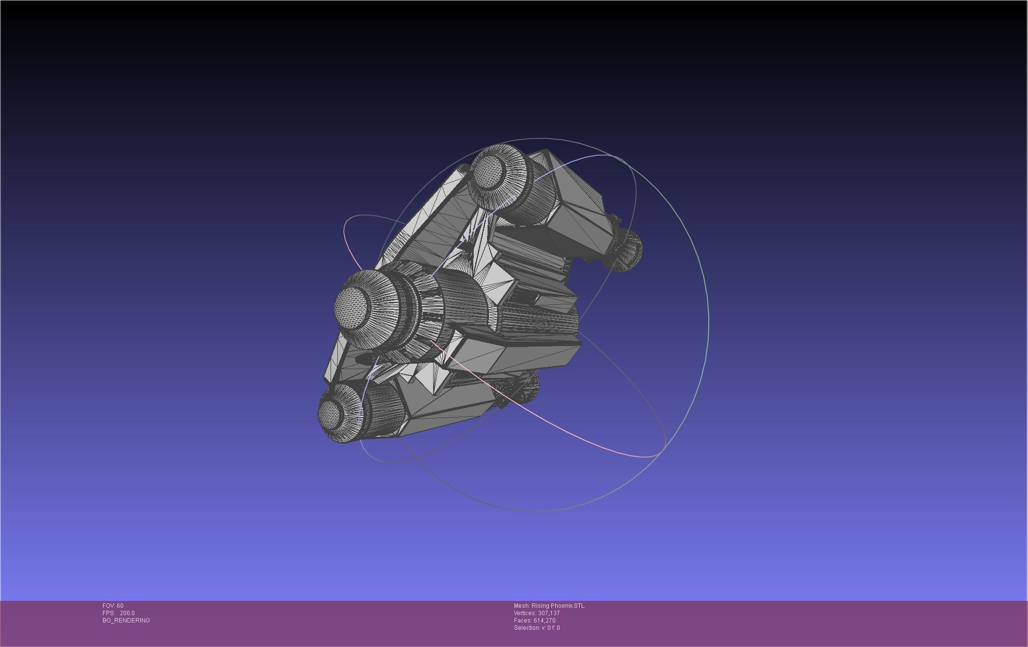 Star Wars The Mandalorian Rising Phoenix Jetpack 3D print model_103