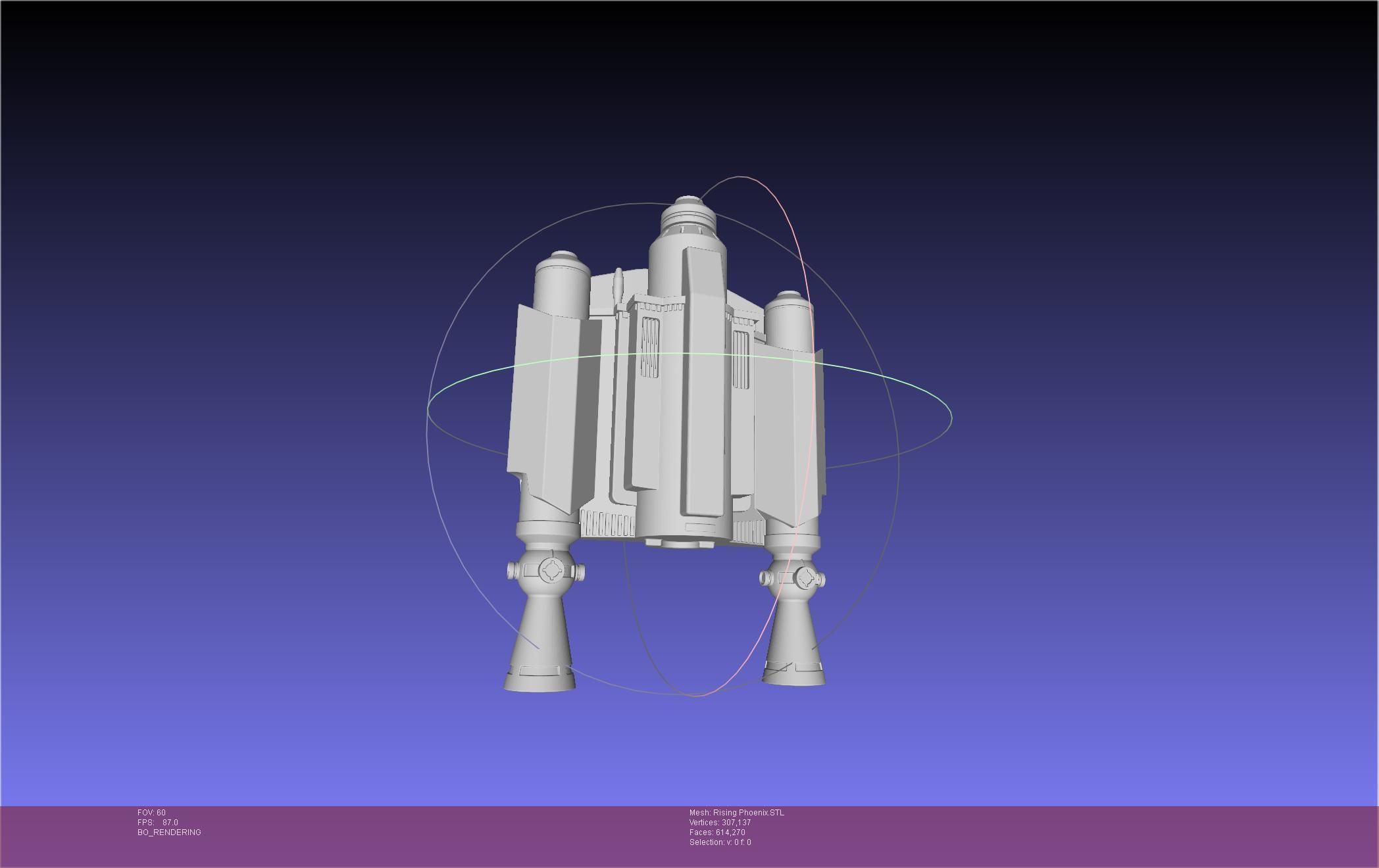 Star Wars The Mandalorian Rising Phoenix Jetpack 3D print model_14