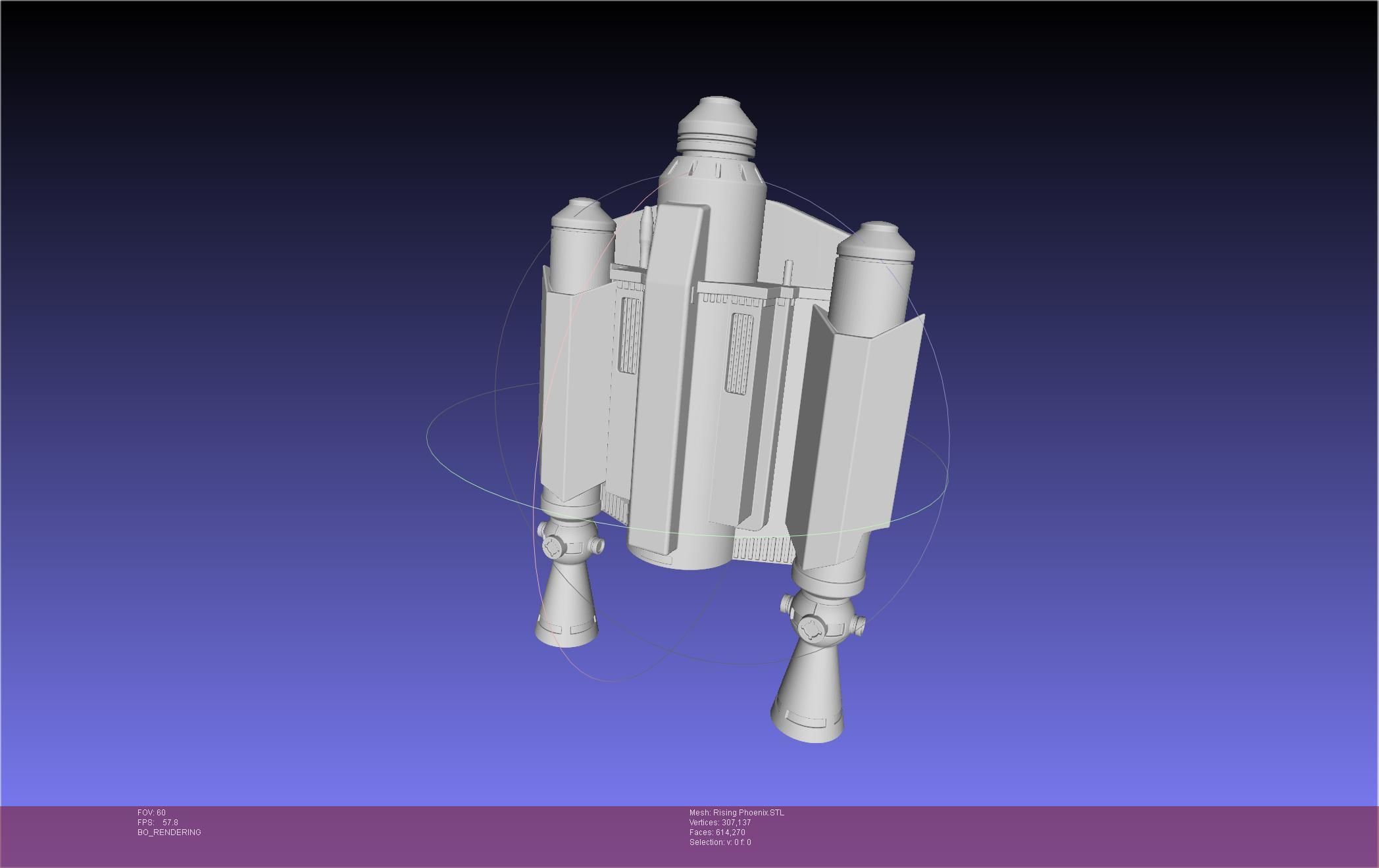 Star Wars The Mandalorian Rising Phoenix Jetpack 3D print model_7