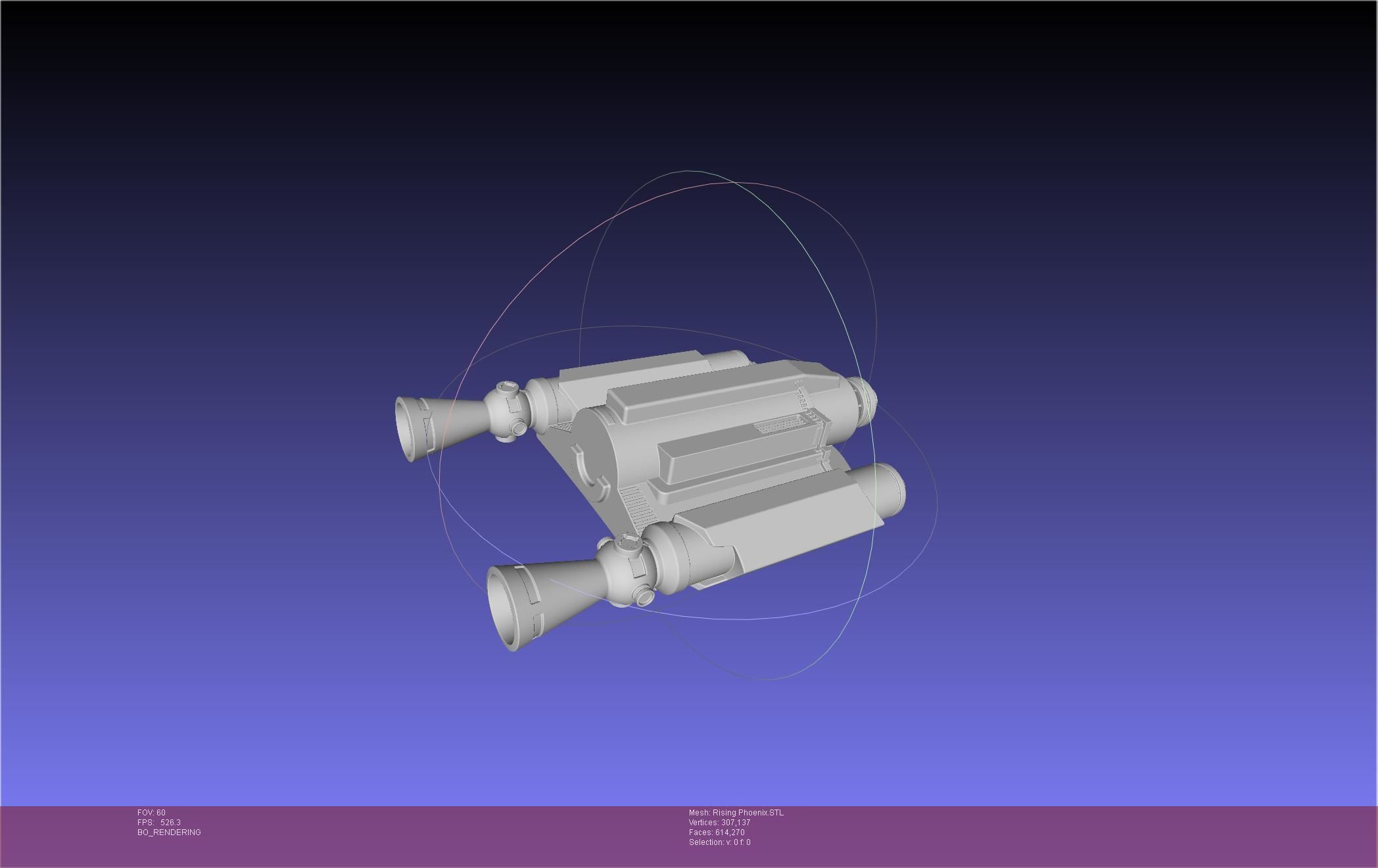 Star Wars The Mandalorian Rising Phoenix Jetpack 3D print model_47