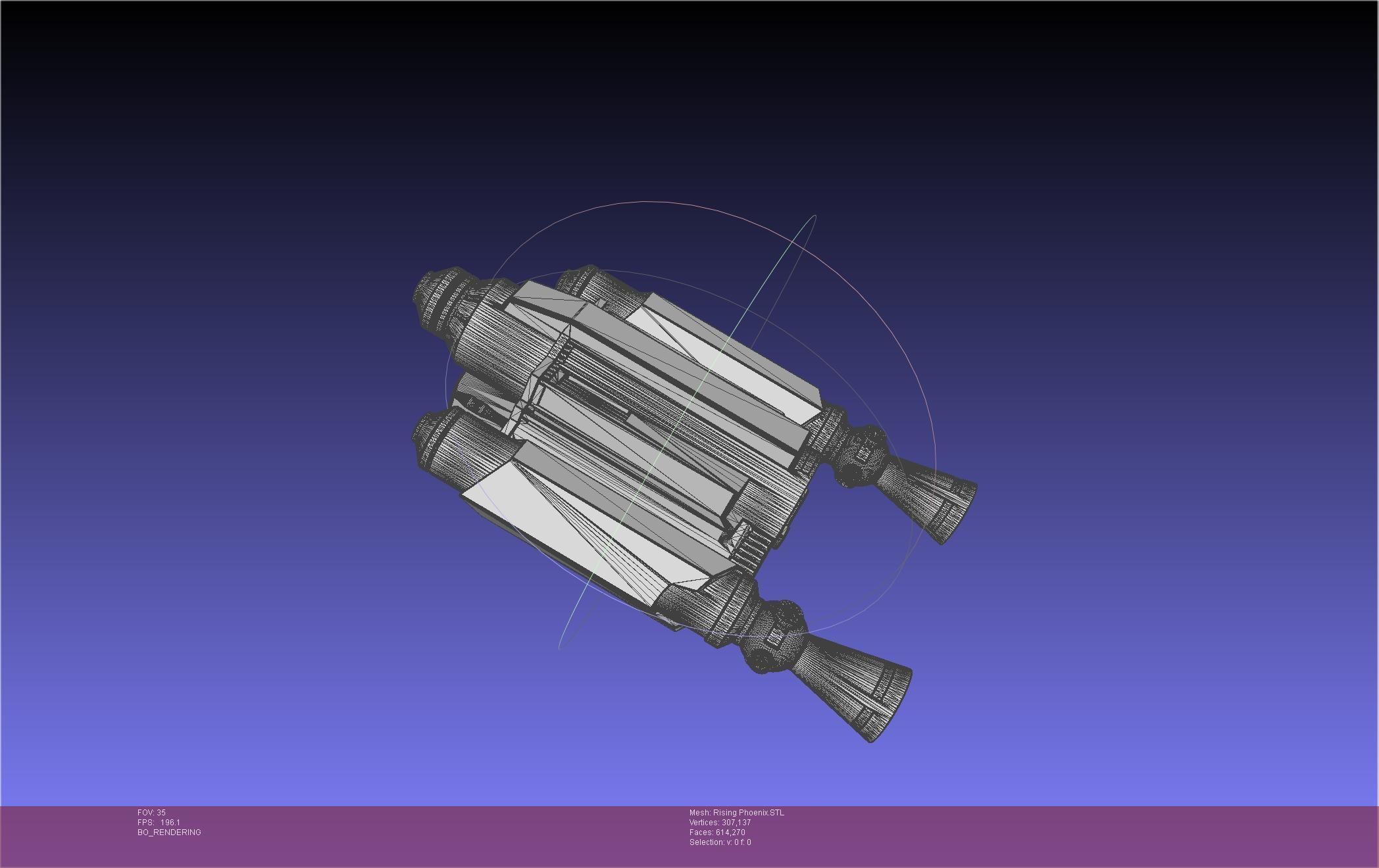 Star Wars The Mandalorian Rising Phoenix Jetpack 3D print model_129