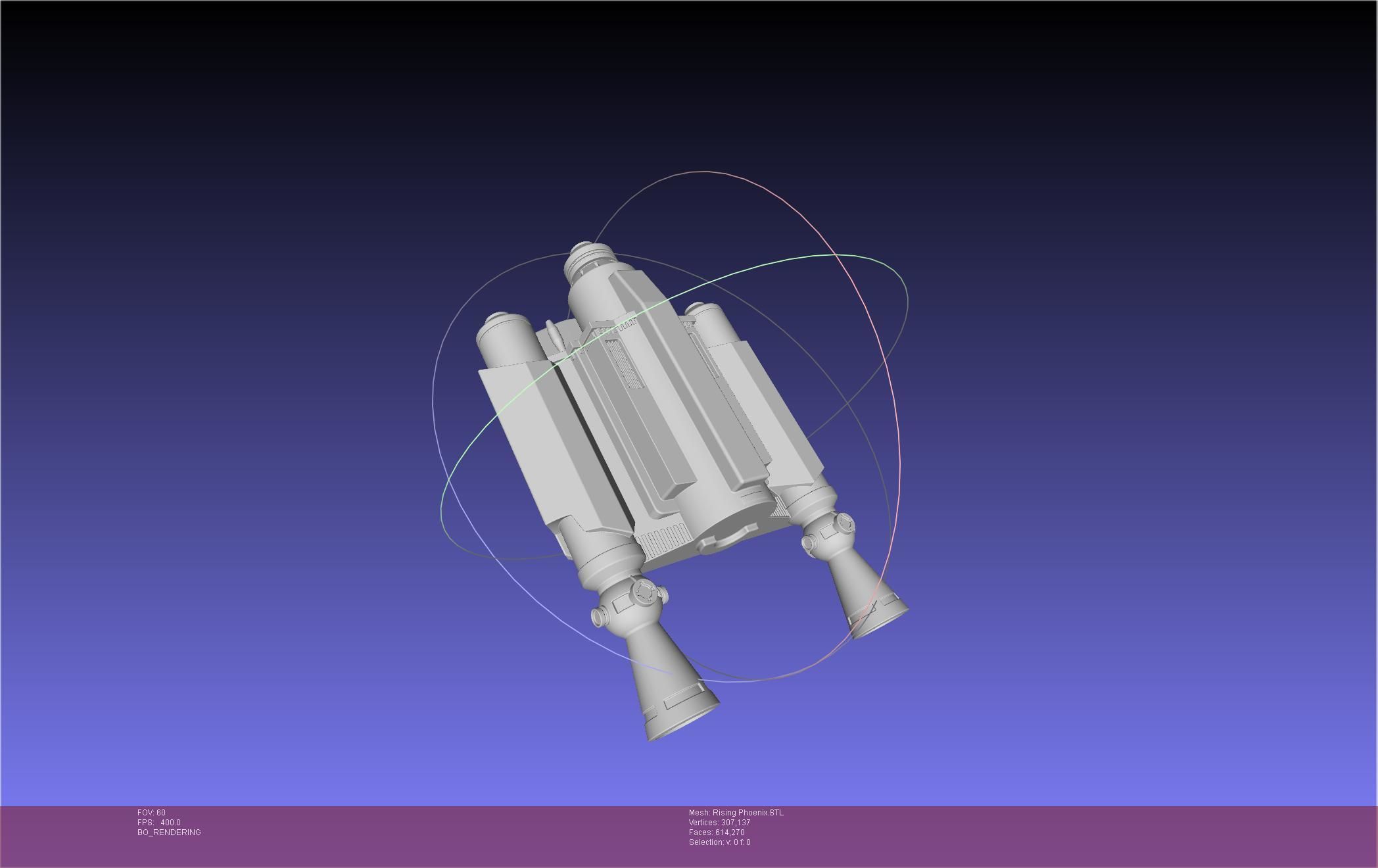 Star Wars The Mandalorian Rising Phoenix Jetpack 3D print model_42