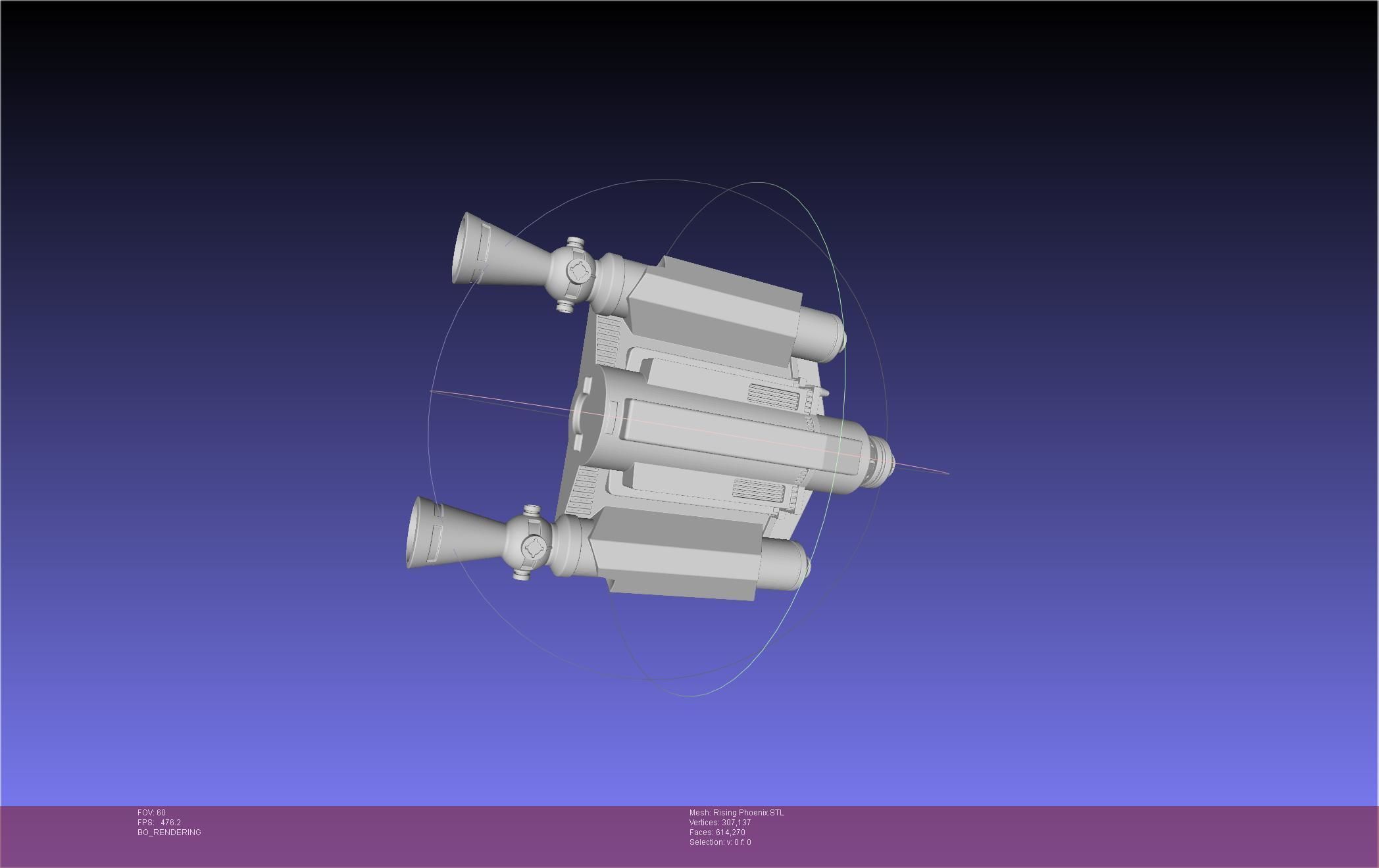 Star Wars The Mandalorian Rising Phoenix Jetpack 3D print model_39