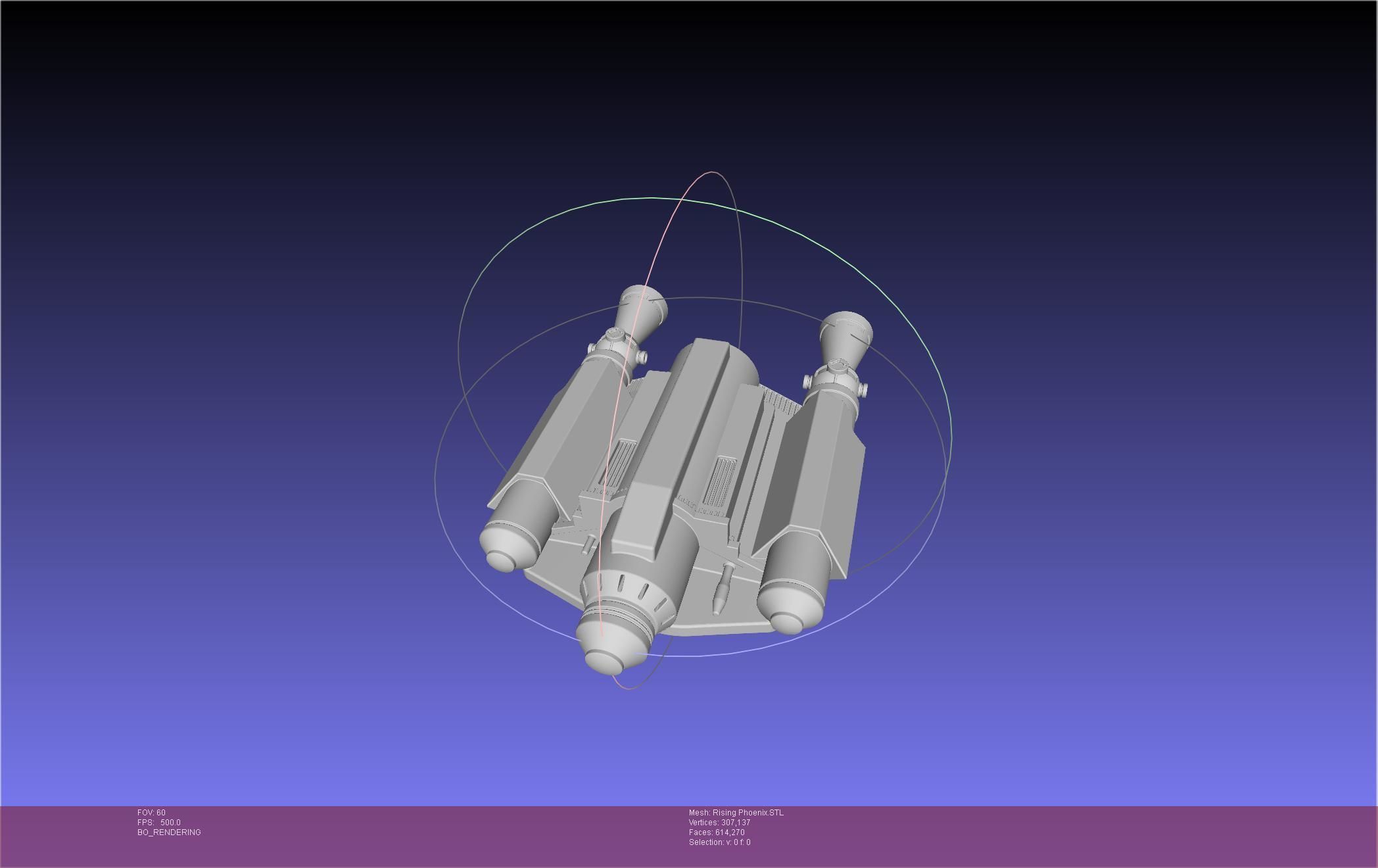 Star Wars The Mandalorian Rising Phoenix Jetpack 3D print model_50