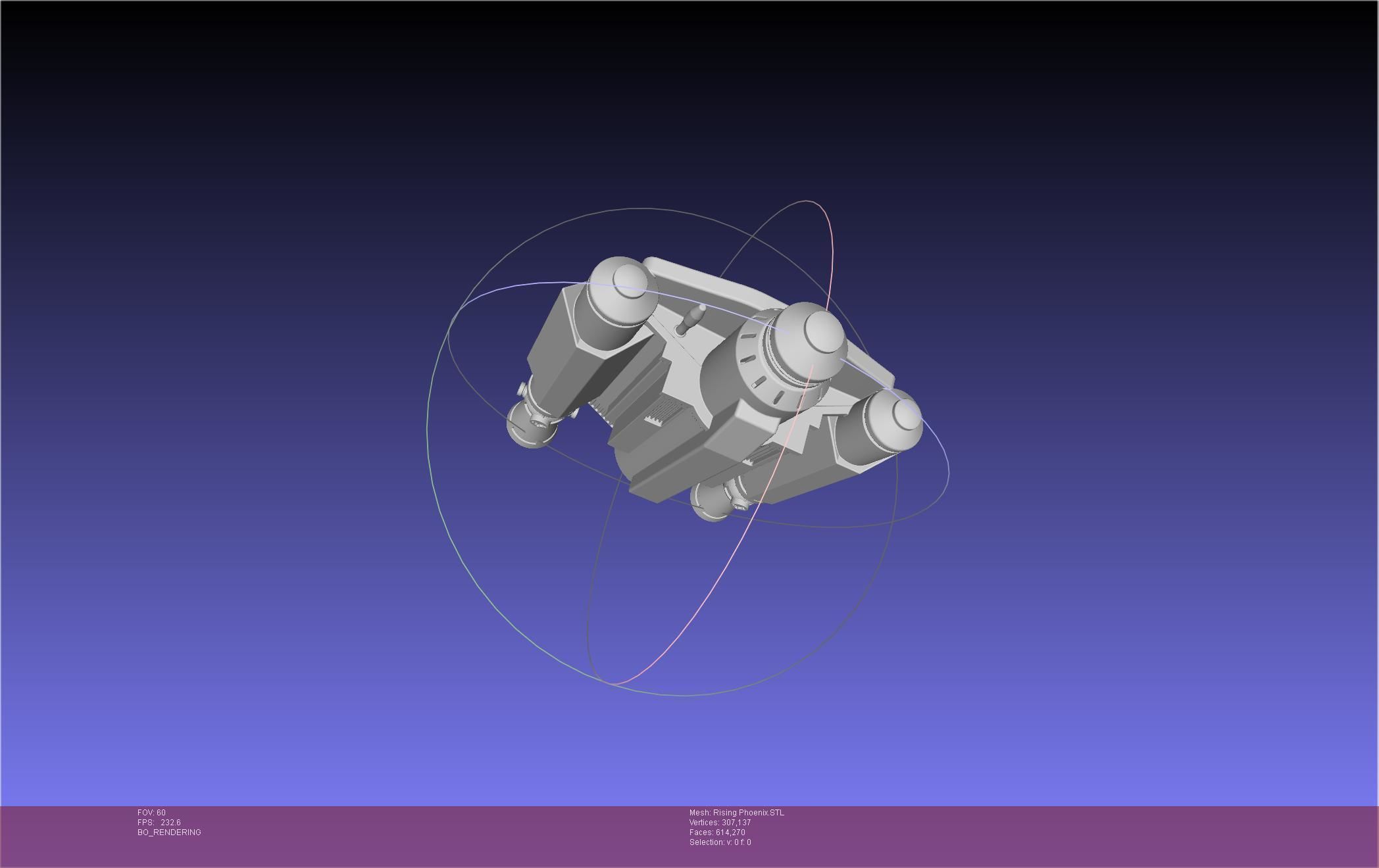 Star Wars The Mandalorian Rising Phoenix Jetpack 3D print model_4