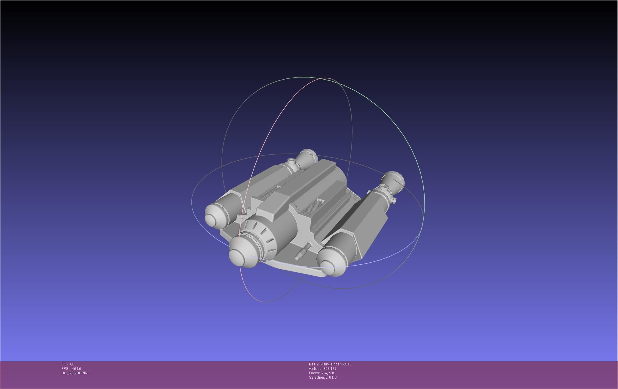 Star Wars The Mandalorian Rising Phoenix Jetpack 3D print model_44