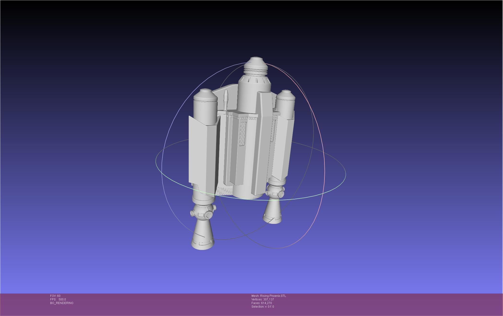 Star Wars The Mandalorian Rising Phoenix Jetpack 3D print model_61