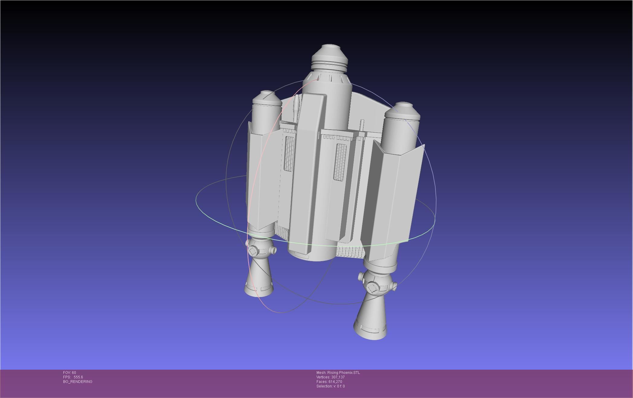 Star Wars The Mandalorian Rising Phoenix Jetpack 3D print model_6