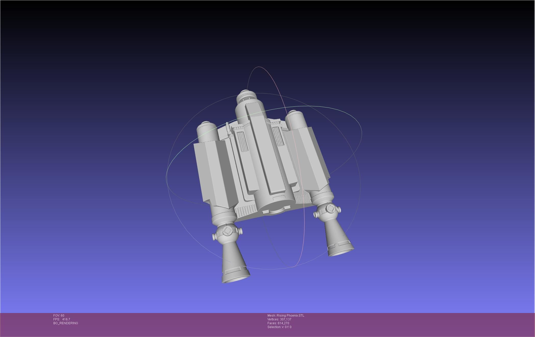 Star Wars The Mandalorian Rising Phoenix Jetpack 3D print model_59