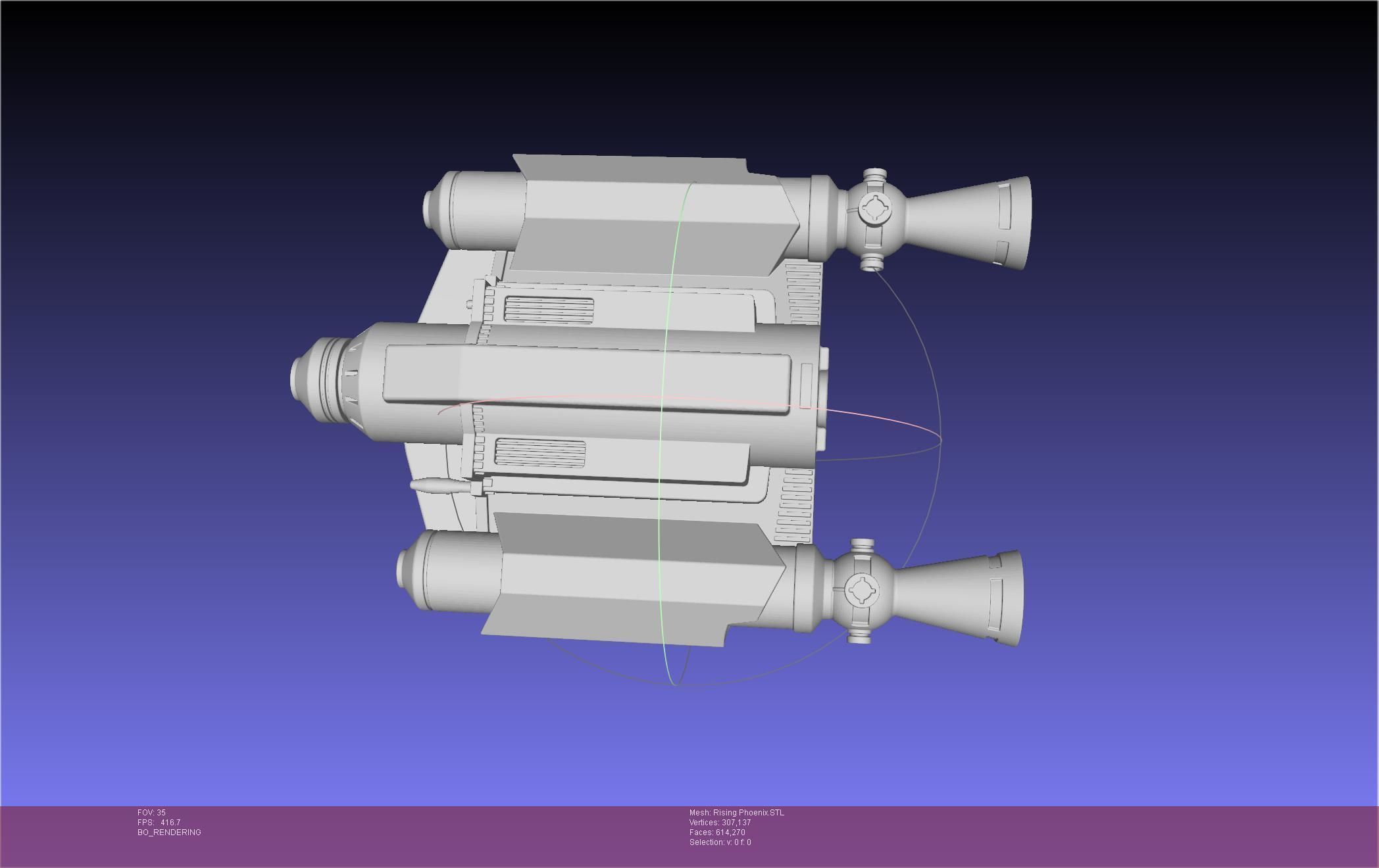 Star Wars The Mandalorian Rising Phoenix Jetpack 3D print model_147