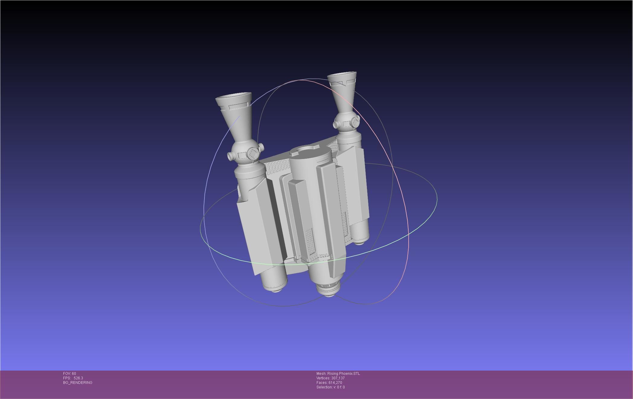 Star Wars The Mandalorian Rising Phoenix Jetpack 3D print model_78