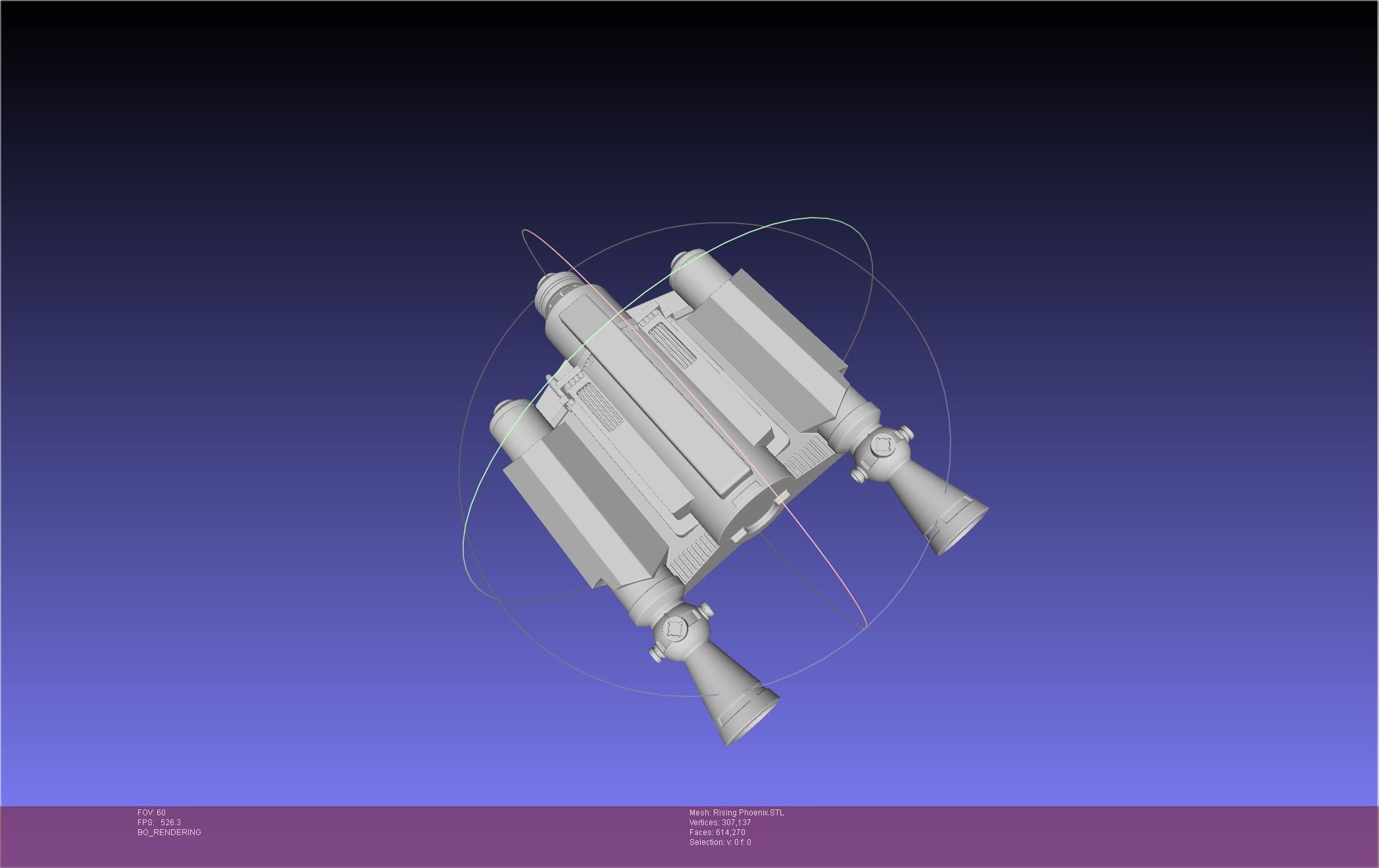 Star Wars The Mandalorian Rising Phoenix Jetpack 3D print model_89