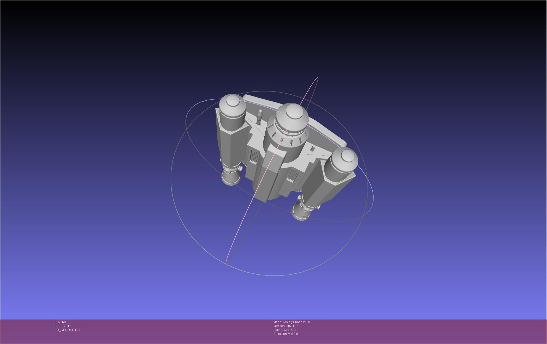Star Wars The Mandalorian Rising Phoenix Jetpack 3D print model_23
