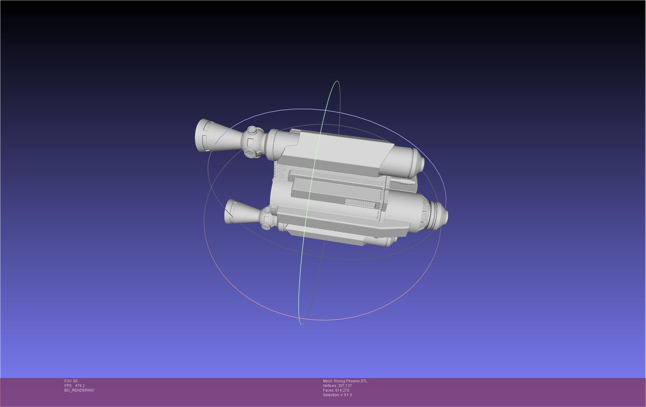 Star Wars The Mandalorian Rising Phoenix Jetpack 3D print model_38