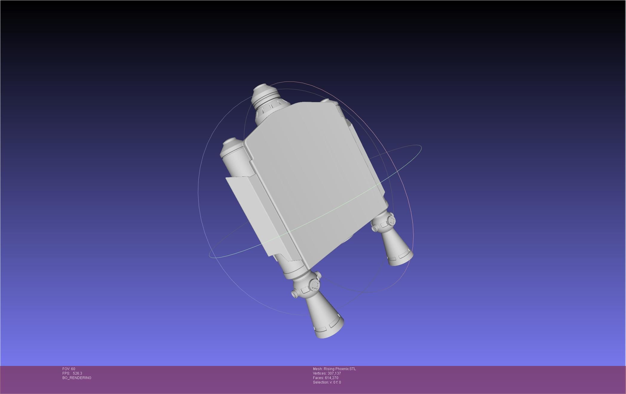 Star Wars The Mandalorian Rising Phoenix Jetpack 3D print model_56