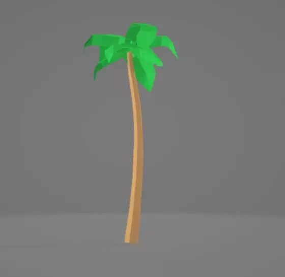 PalmTree palm tree Free low-poly 3D model