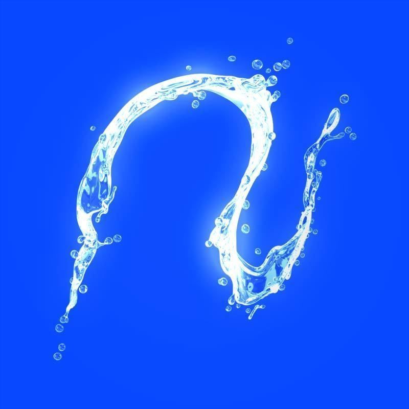 Water splash 3d model 3D model_7