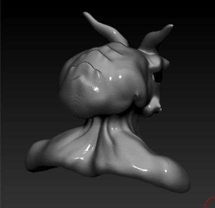 HybridGREY Rabit-Crawl - An Inflating Costum 3D print model_3