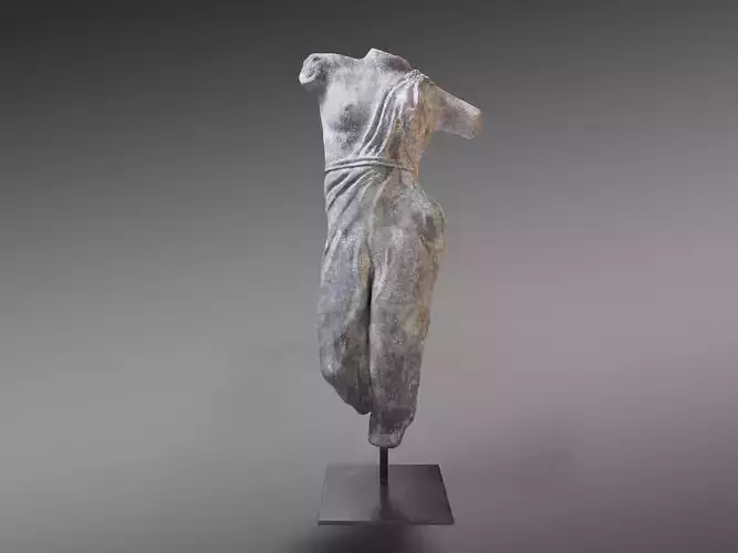 Draped Female Sculpture Restoration Hardware